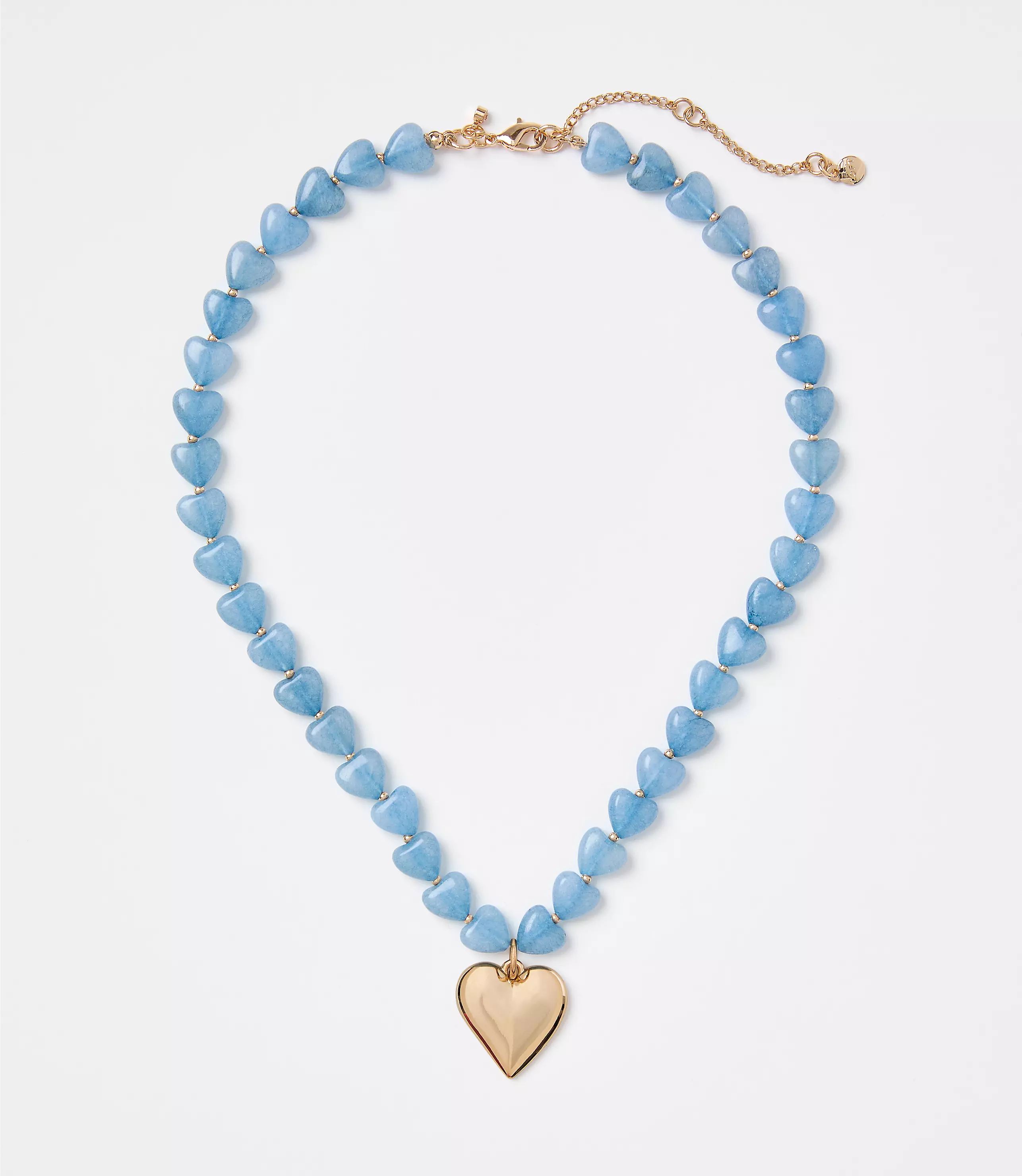 Heart Beaded Statement Necklace