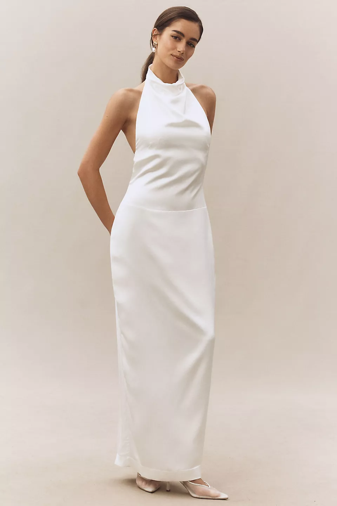 mini dress white Allora Strapless Mini Dress
