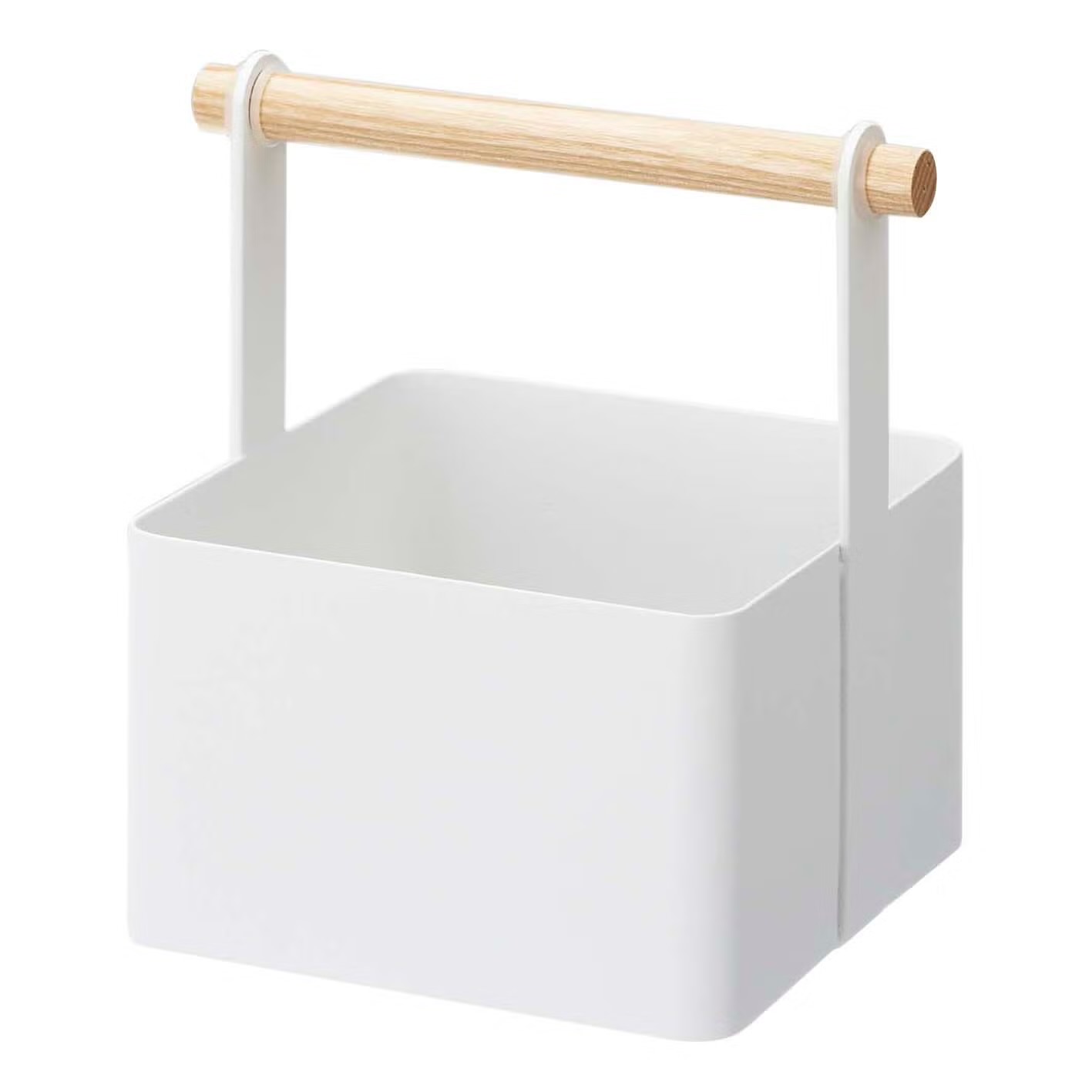 Tosca Storage Caddy - Small - Steel + Wood