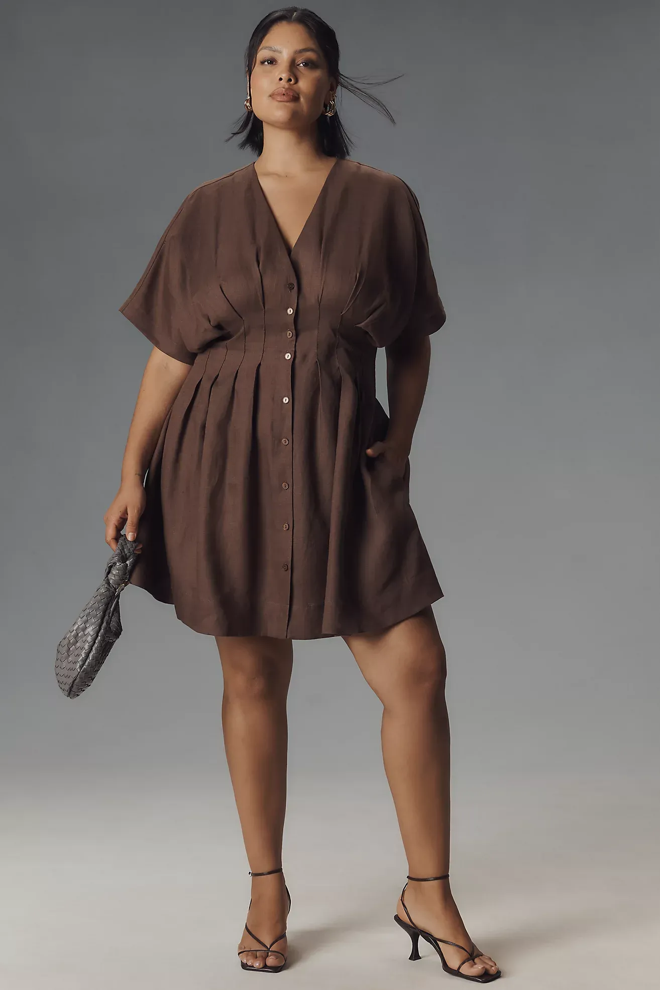 Exquise | The Tobie Mini Shirt Dress