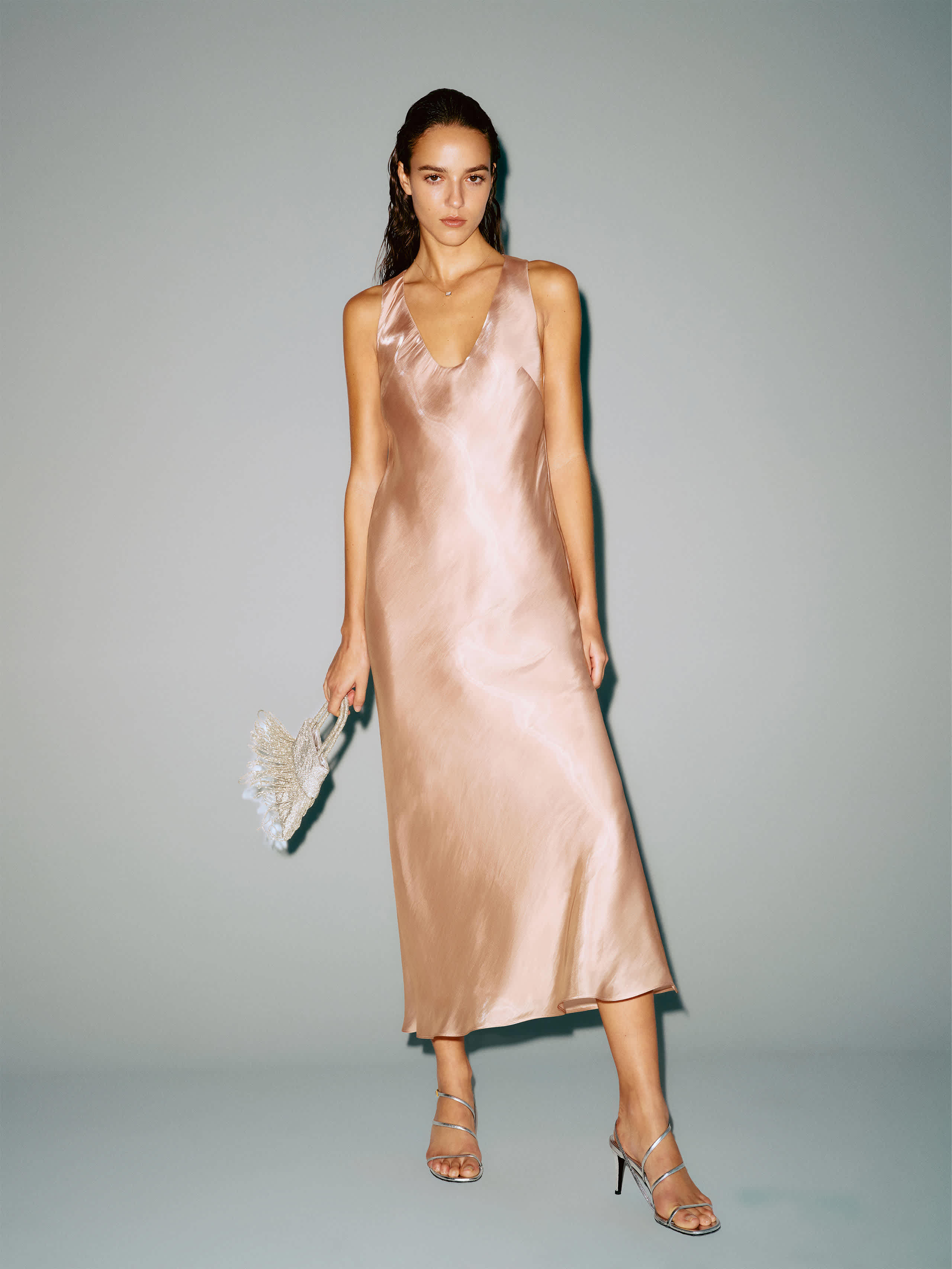 Reformation | Oceane Satin Dress