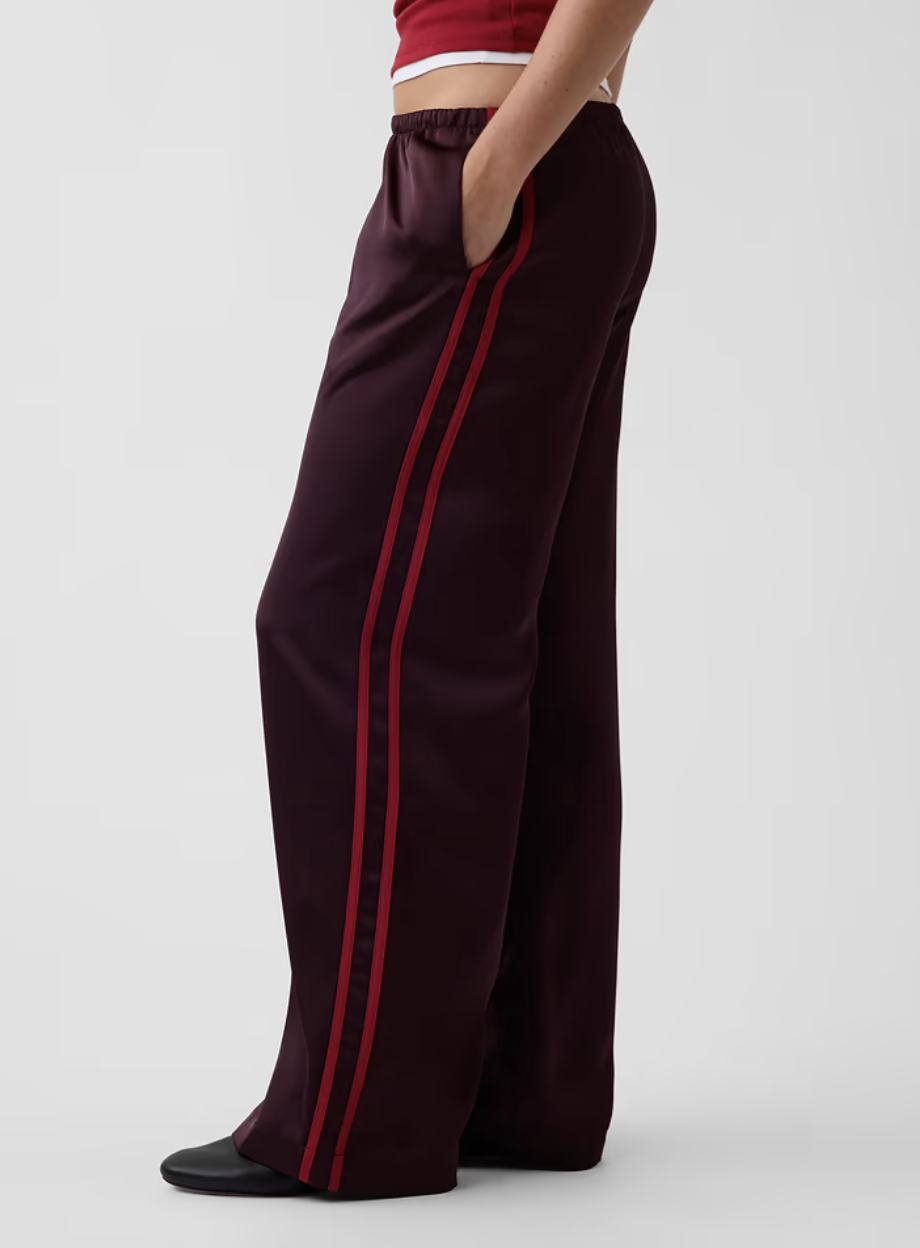GAP | Satin Easy Wide-Leg Pants