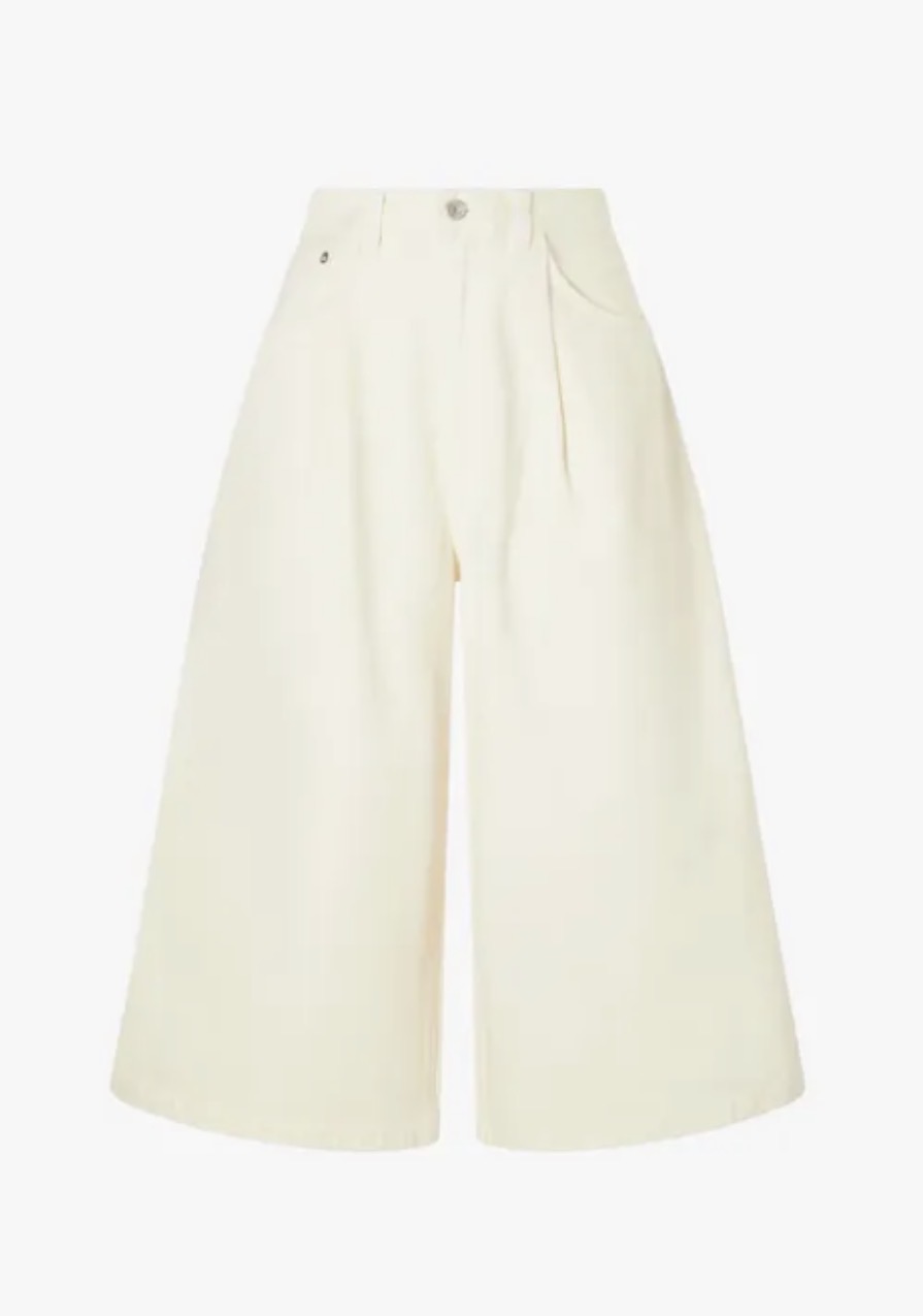 AGOLDE - 80's Gaucho Organic Cotton Shorts