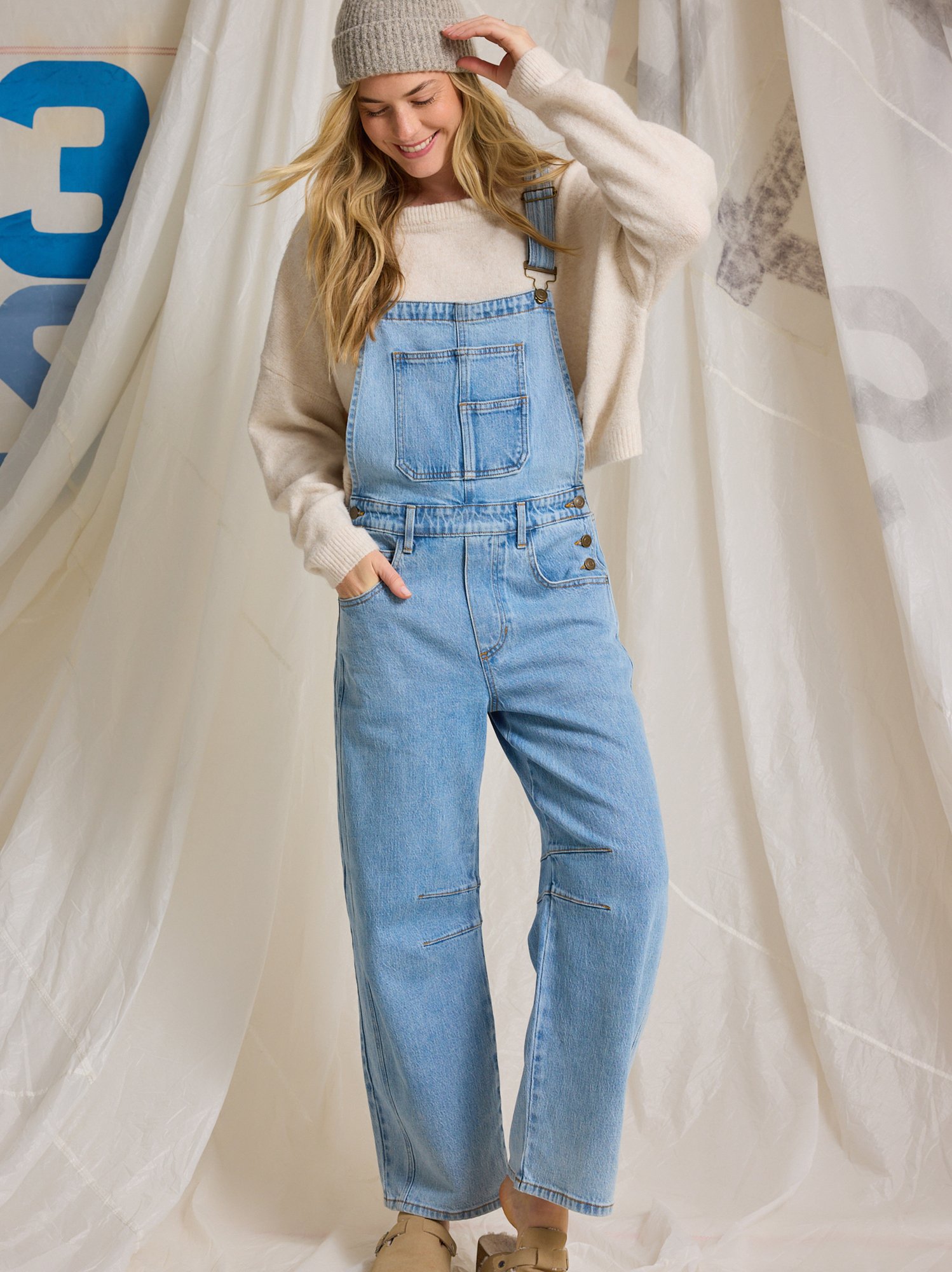 Altar'd State | Ellis Barrel Overalls