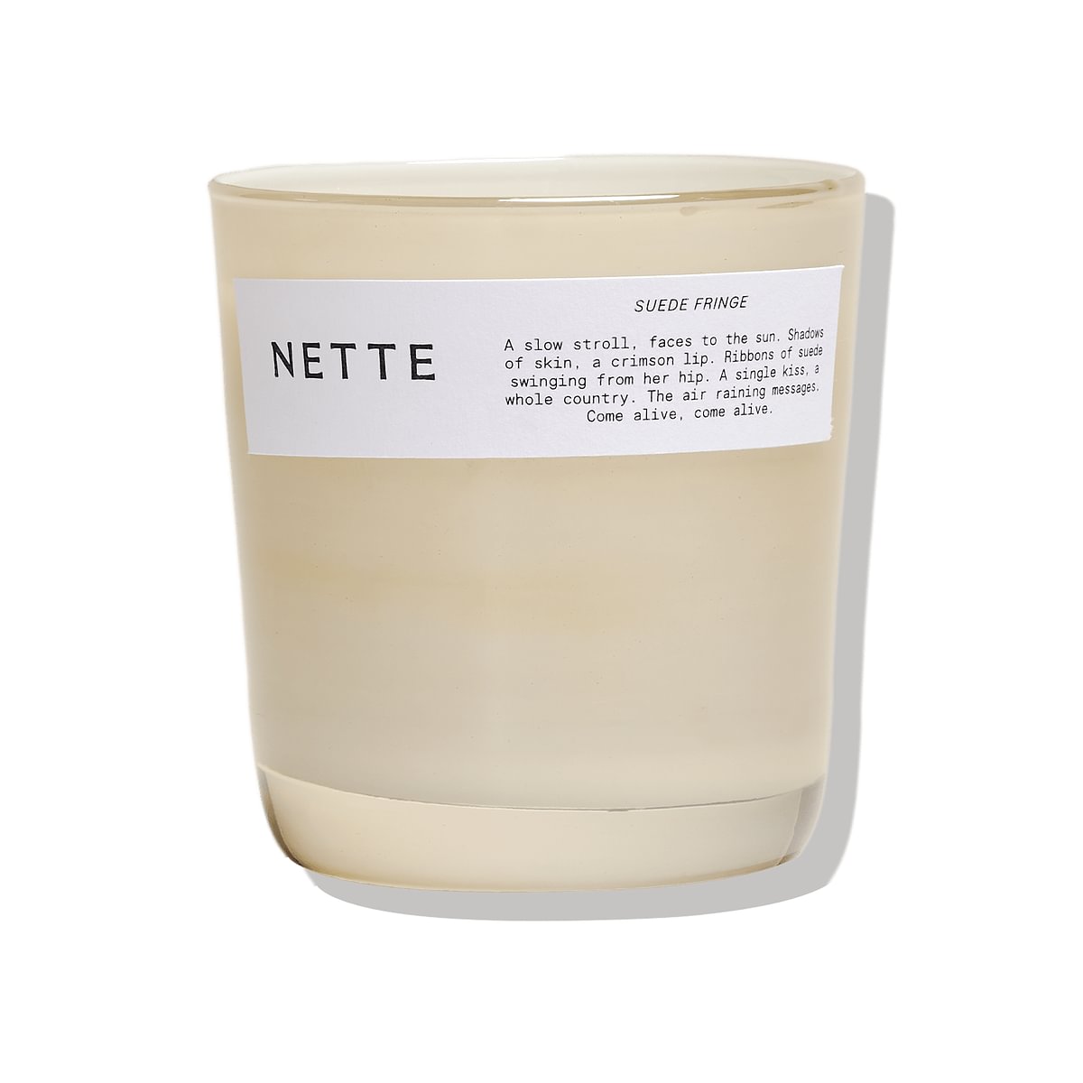NETTE | Suede Fringe Candle