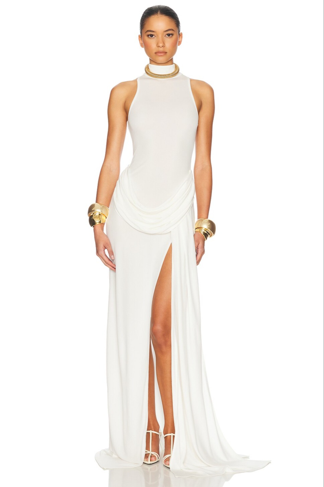 helsa super sheer ruched dress product info and reviews Helsa The Super Sheer Ruched Dress Brown Size 6 - 8
