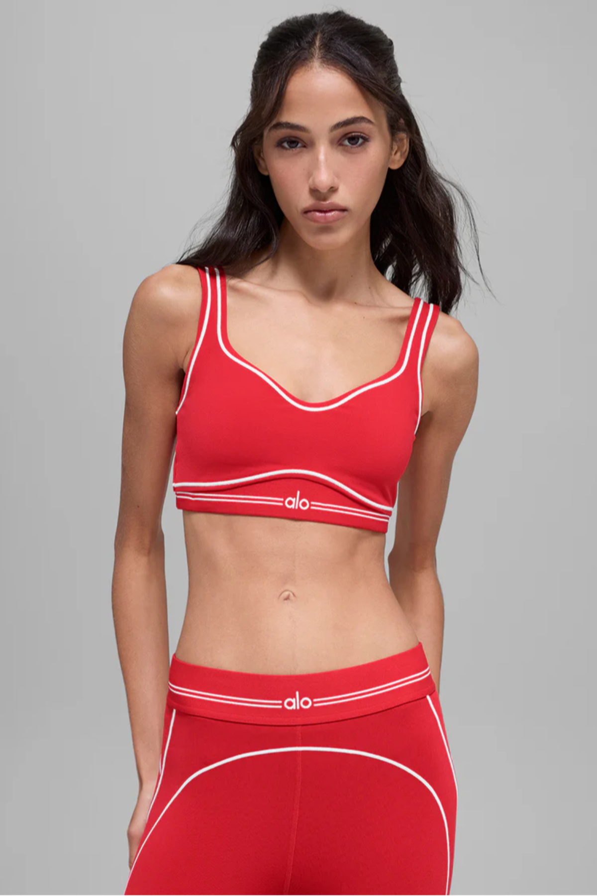 Alo | Airbrush Heart Throb Bra