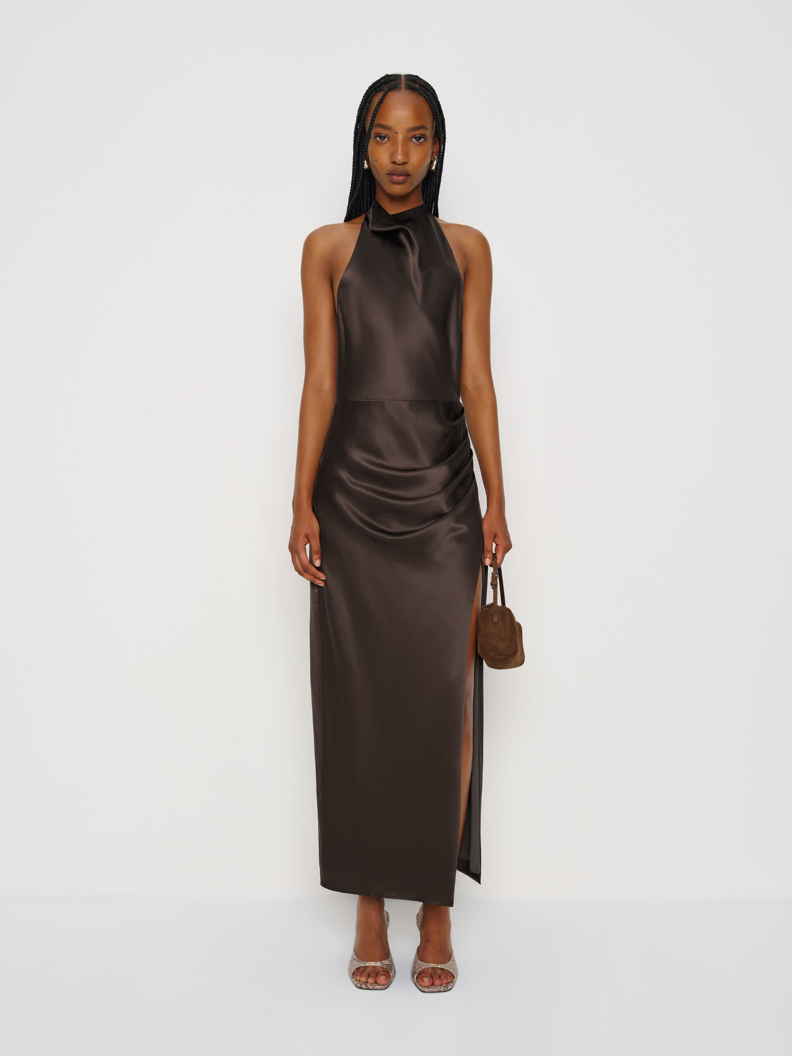 Reformation | Oceane Satin Dress