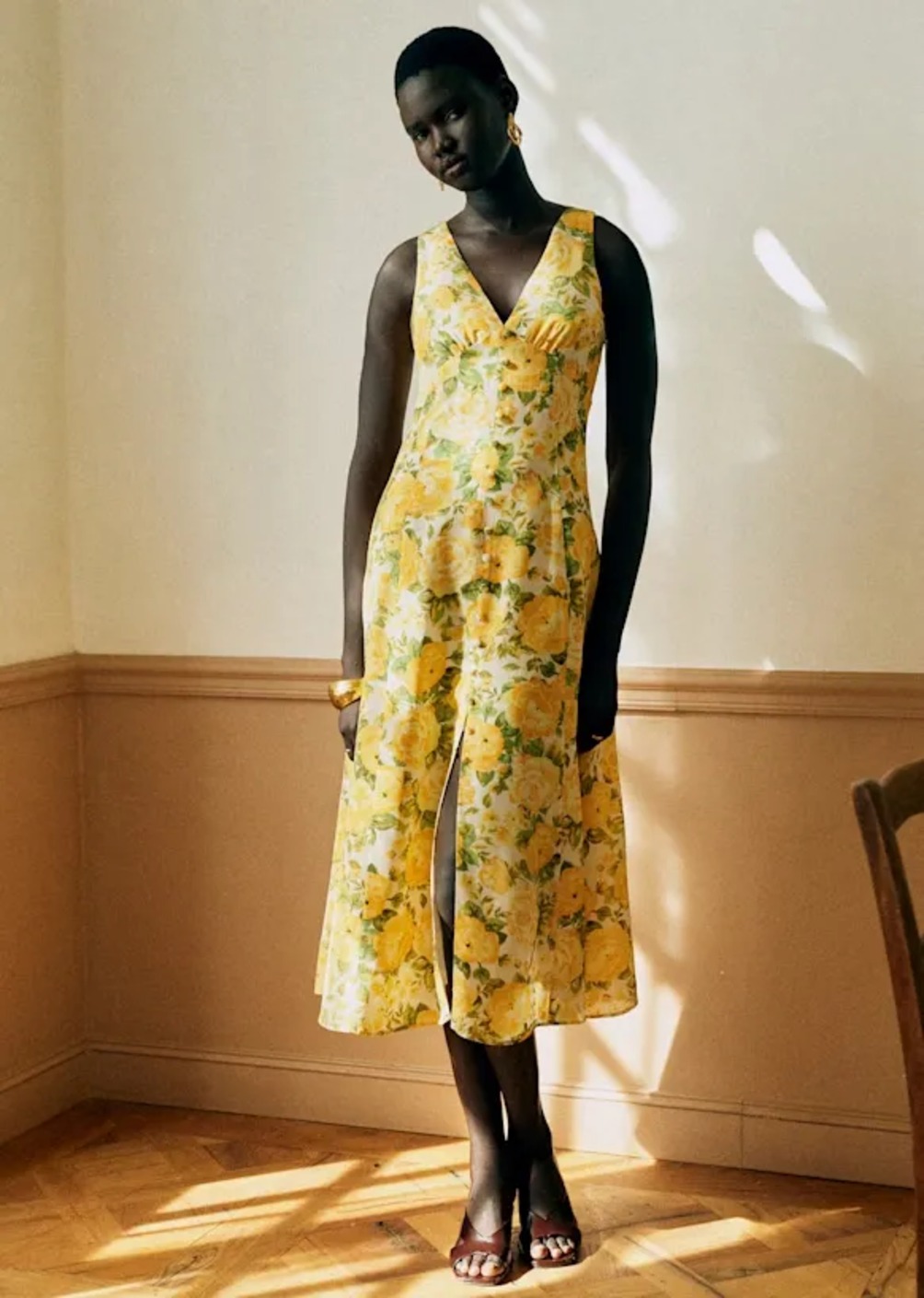 white bubble hem dress Rails
