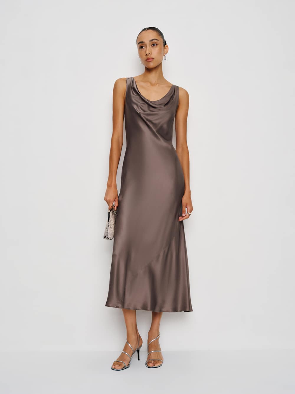 eva regenerative merino sheer sweater dress Reformation