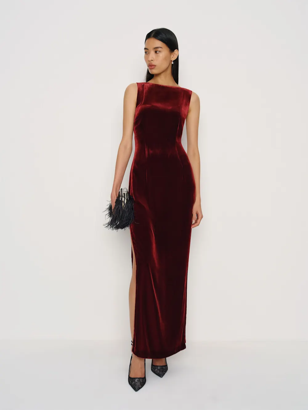 Reformation | Daniella Velvet Dress