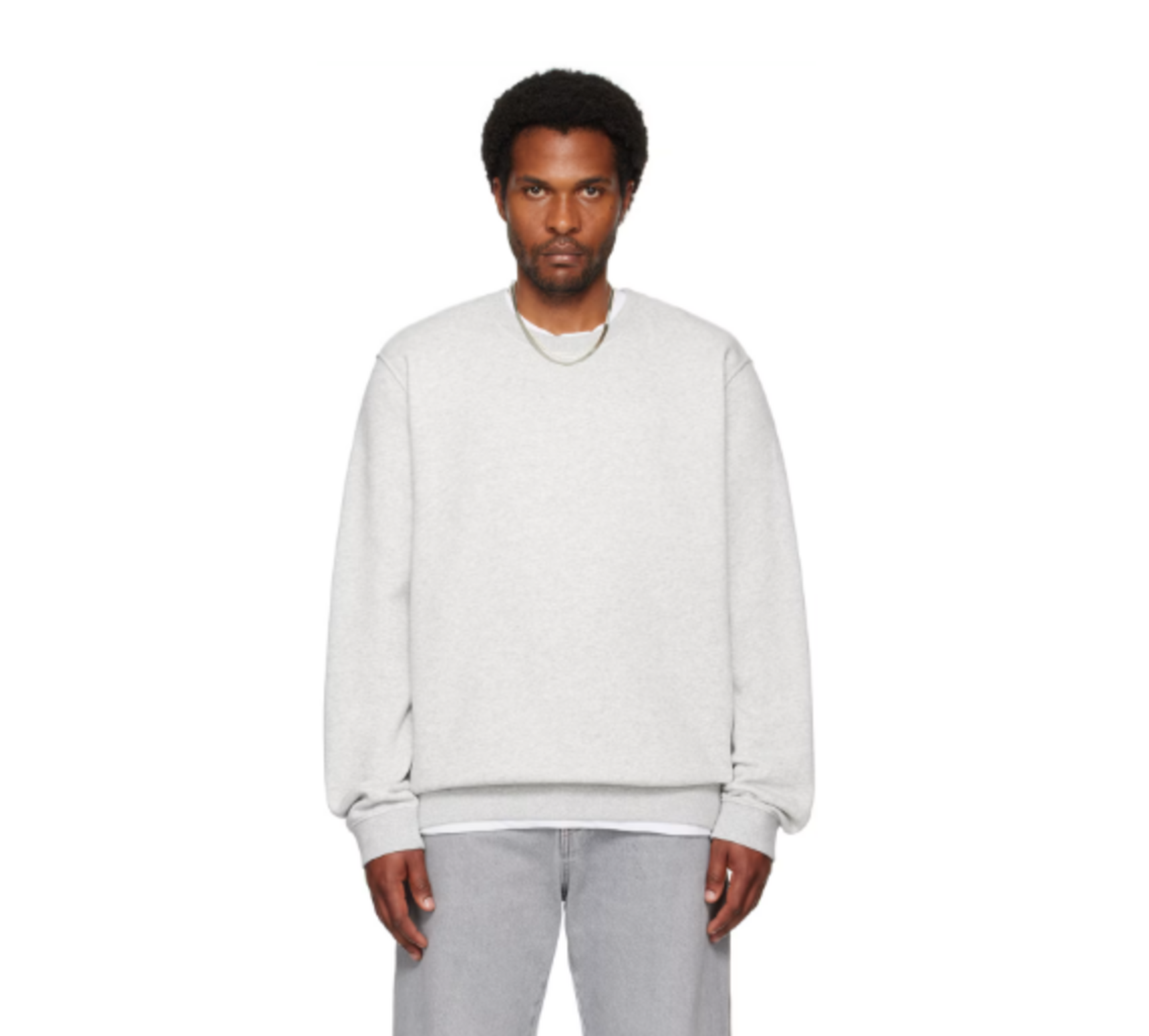 SKIMS | Fleece Lounge Crewneck Sweatshirt