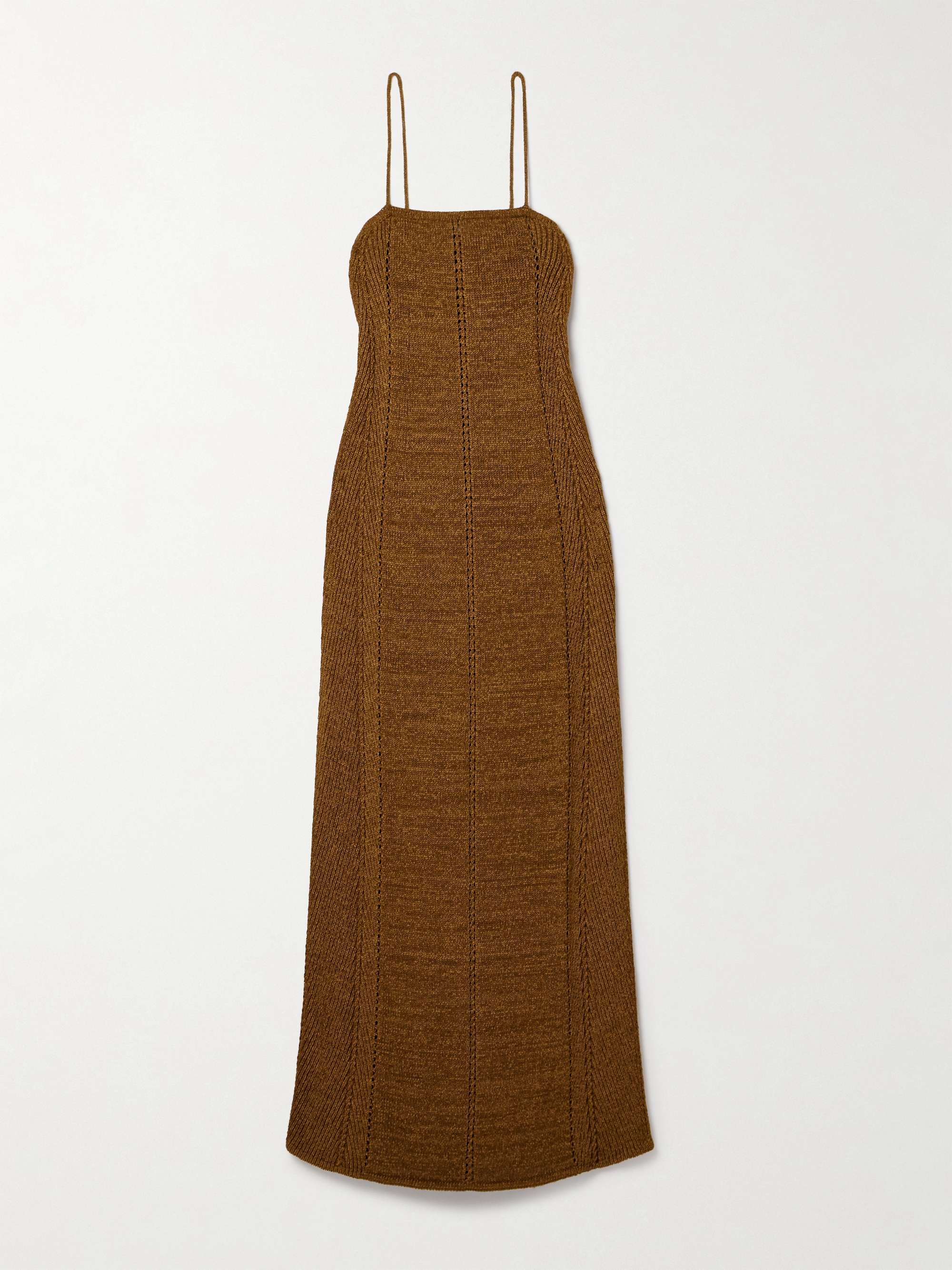 Missoni | Striped Dgrad Metallic Knitted Maxi Dress