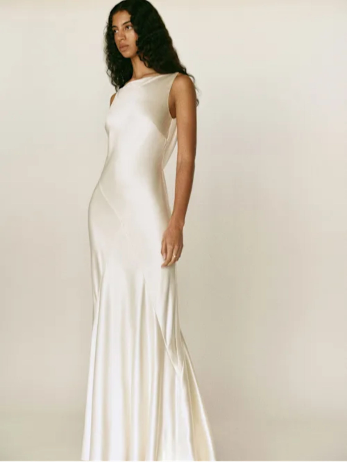 Reformation | Ariyah Corset Satin Maxi Dress
