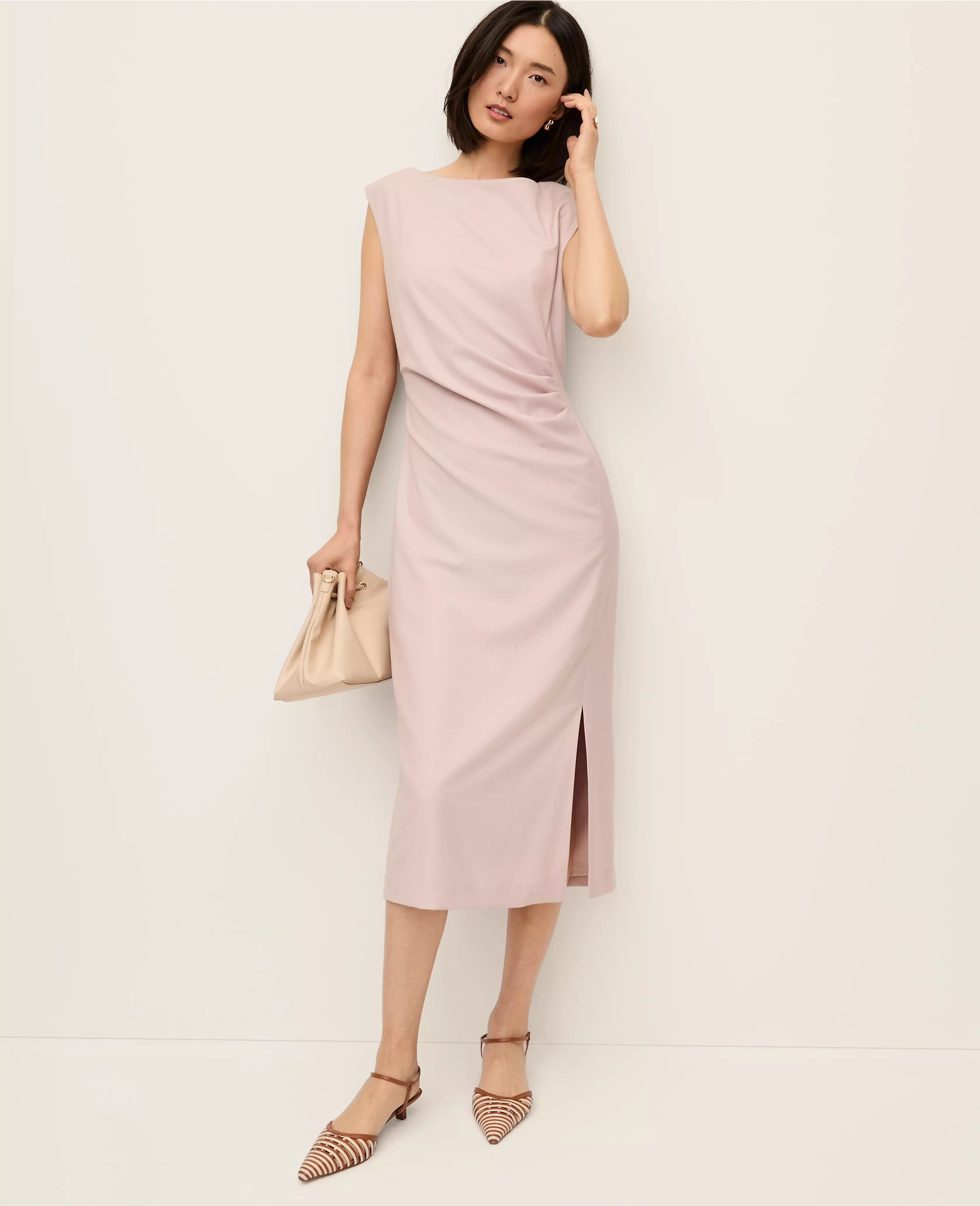 Ann Taylor | The Boatneck Flare Dress