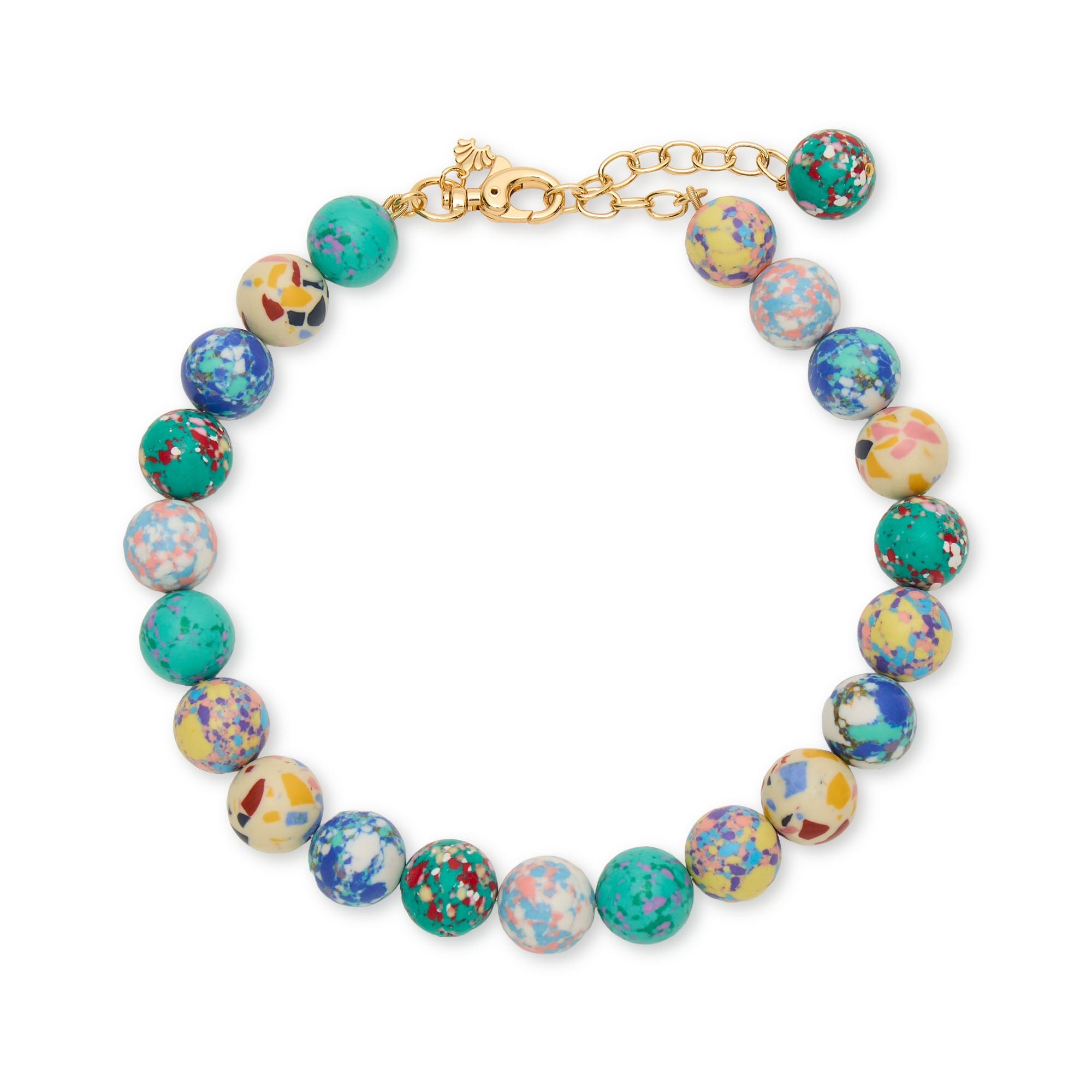 LELE SADOUGHI | Mixed Terrazzo Statement Beaded Necklace