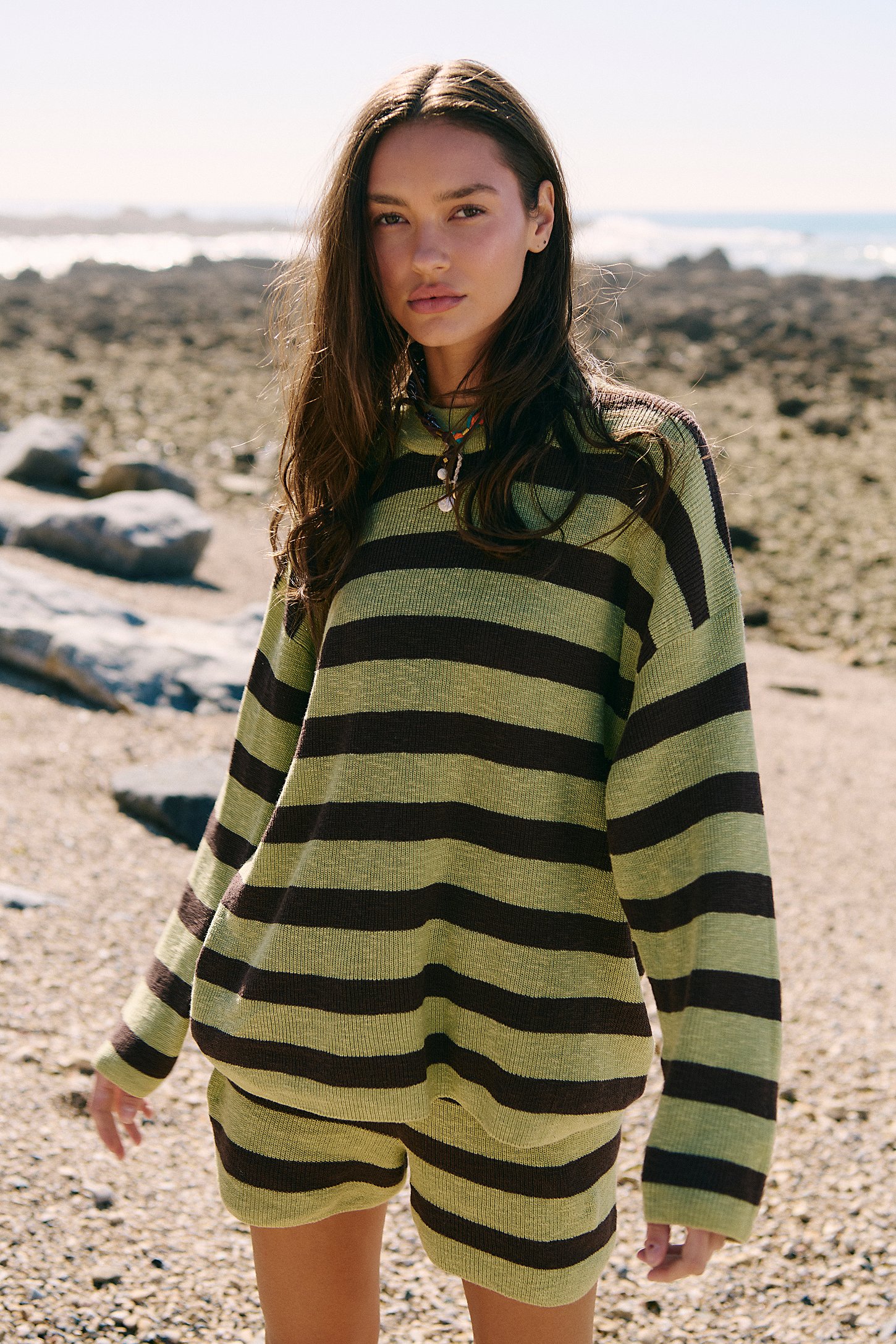 Malibu Surf Sweater Set