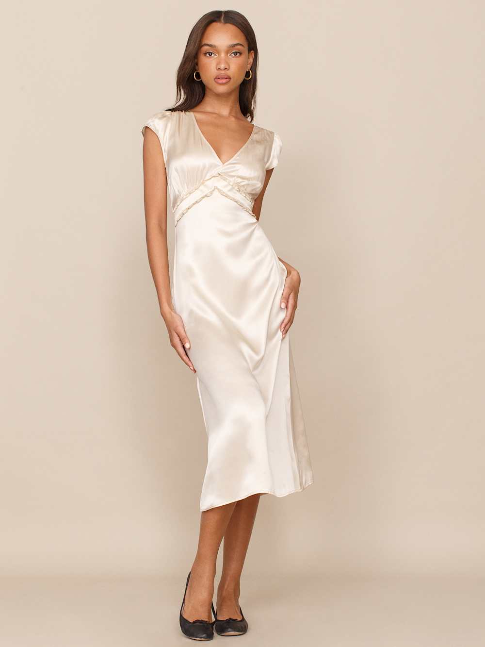 off the shoulder semi formal dresses Ella White Off Shoulder Formal Dress - 8