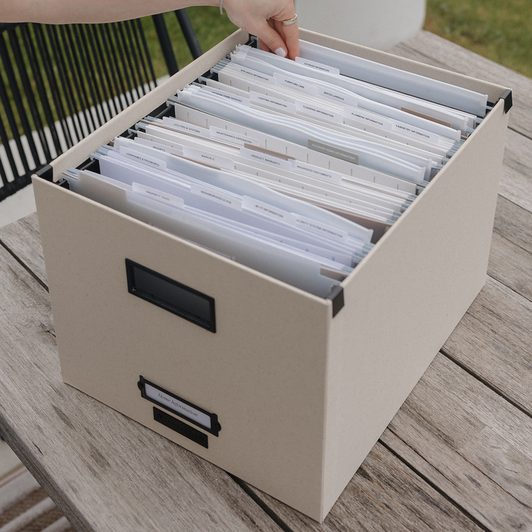 Home Information Filing System