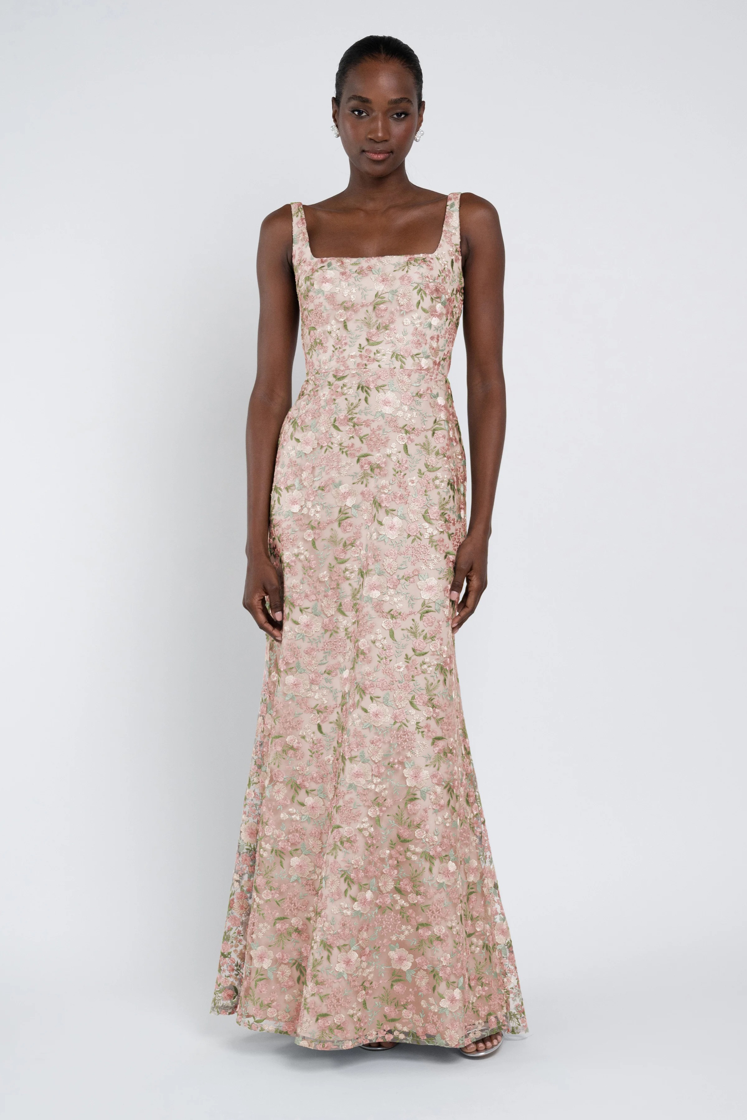 jenny yoo tatum bridesmaid dress Jenny Yoo Bridesmaid Dress Tatum Enchanted Floral Whisper Blue
