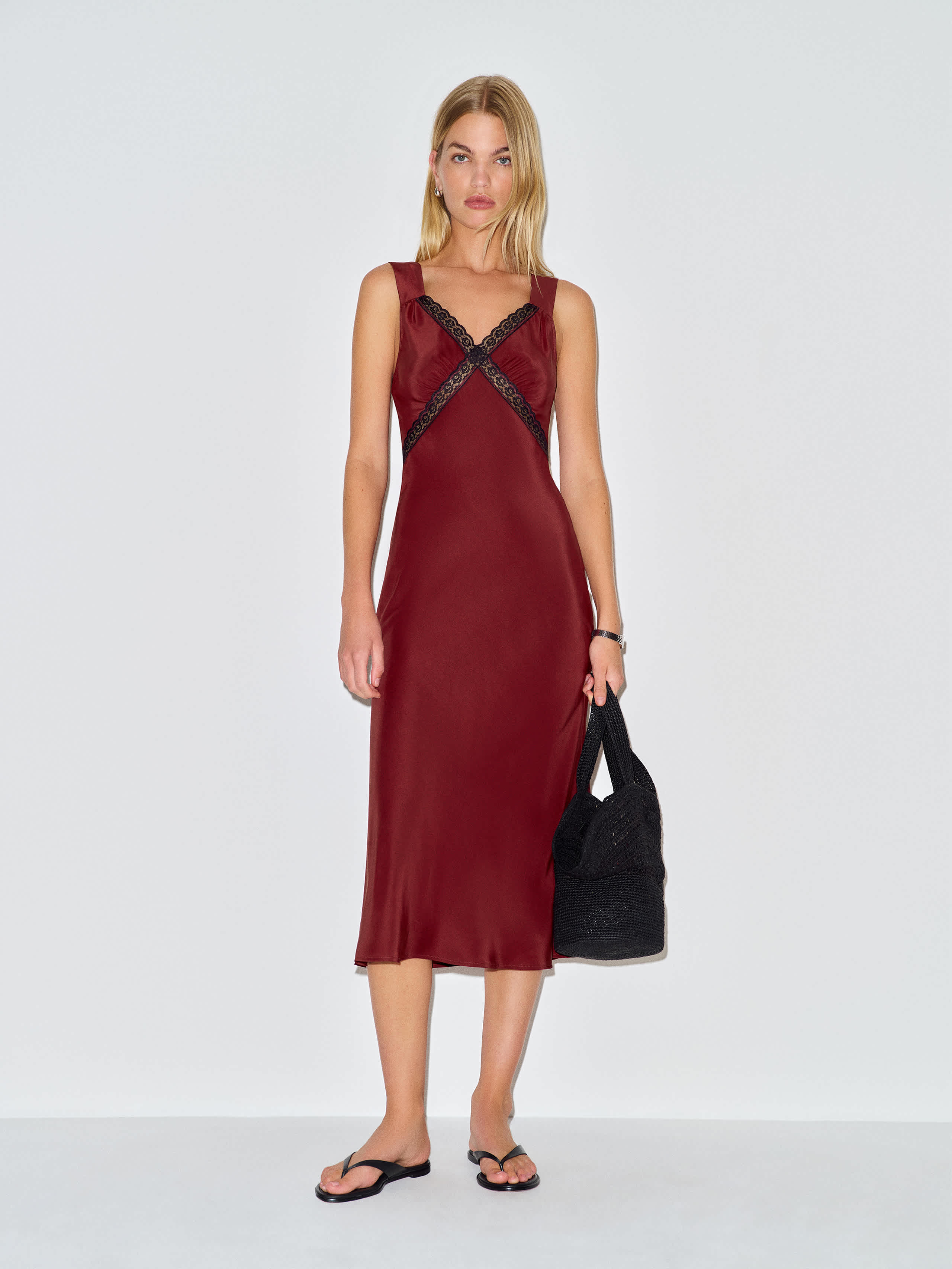 Reformation | Stasia Silk Dress