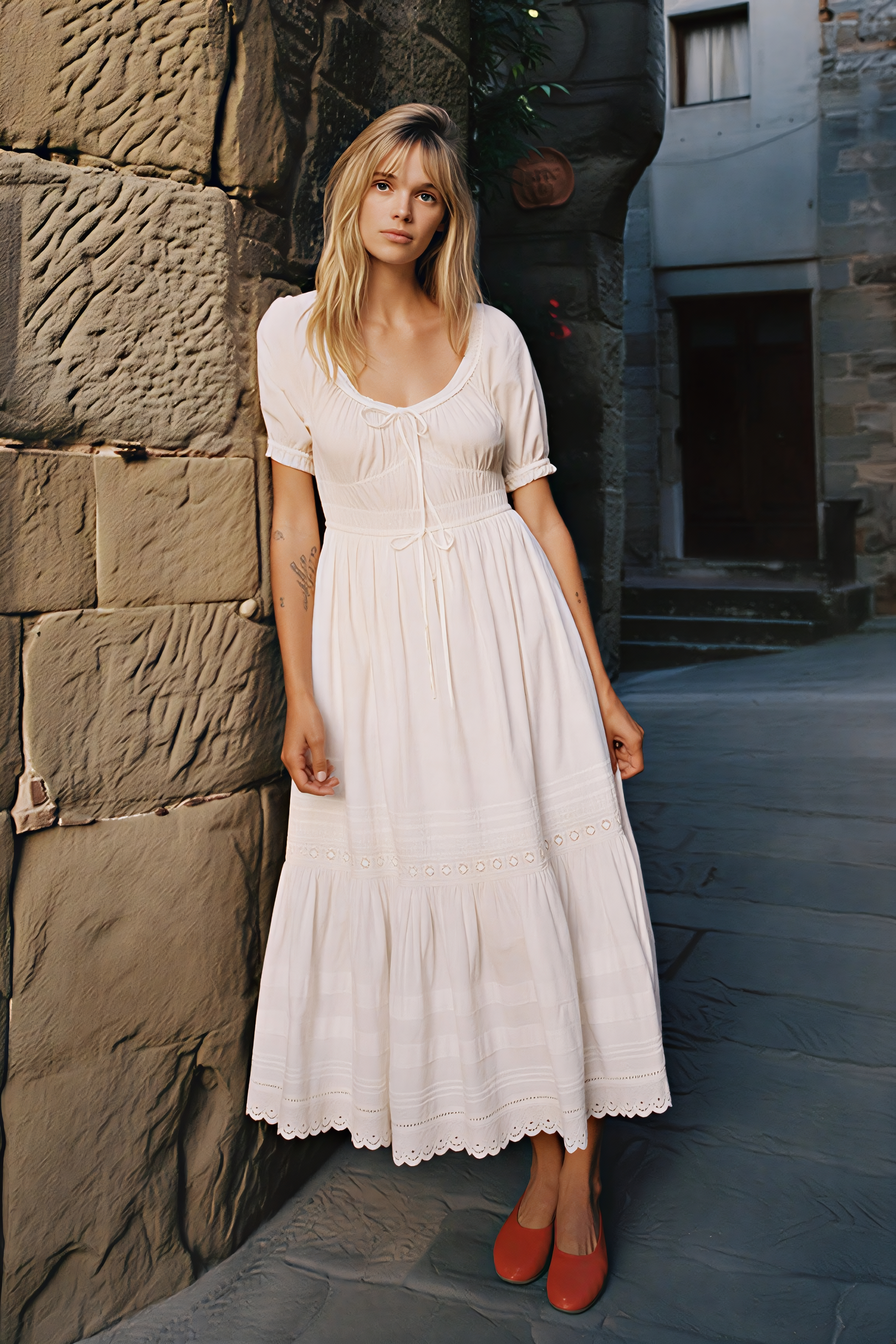 knee length dresses for ladies The Dawn Dress Extended main image 0