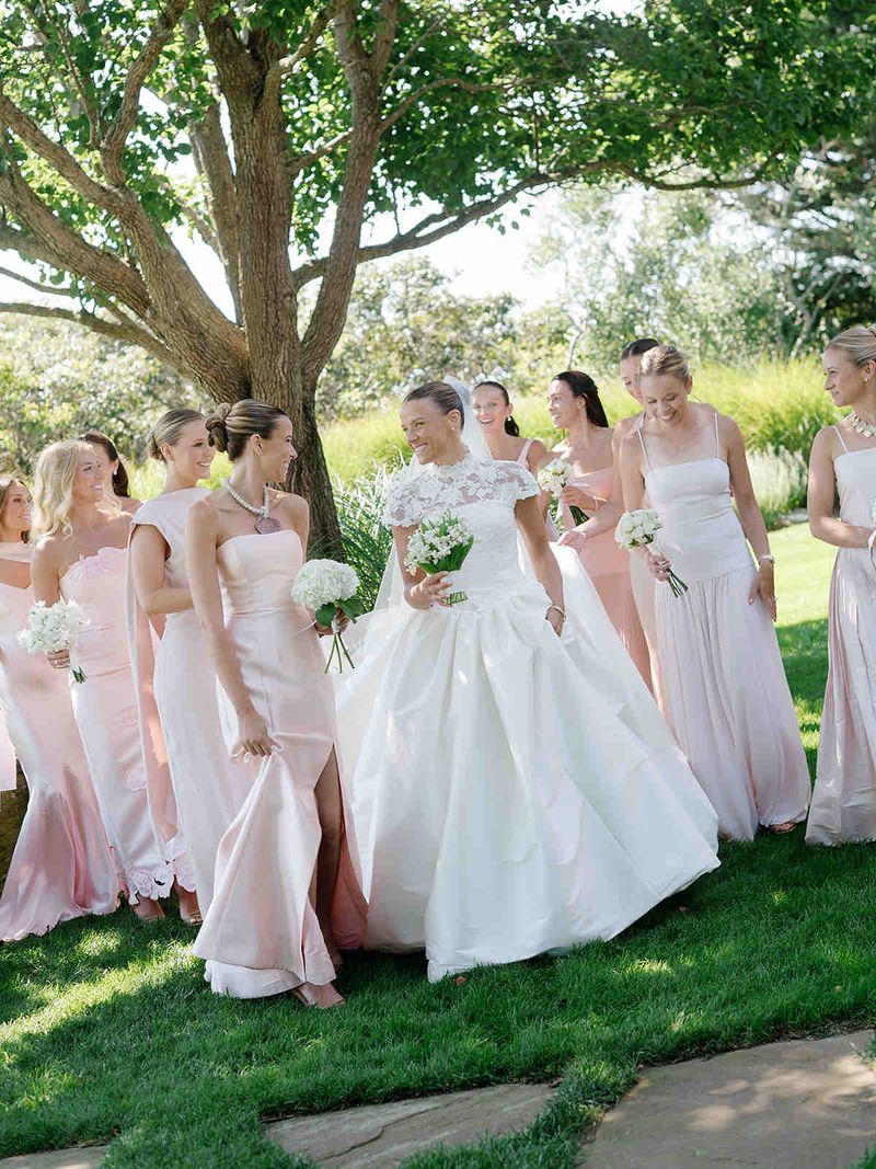 Pink Bridemaids Dresses