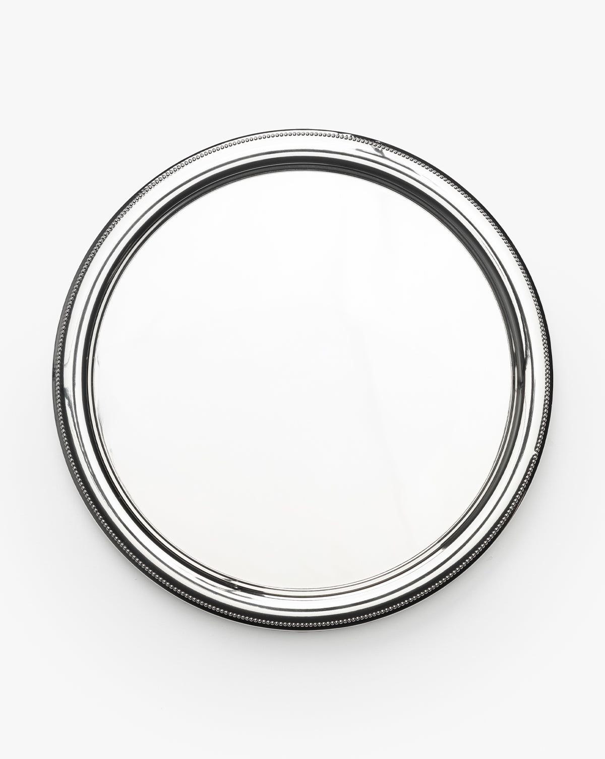 Beaded Round Tray