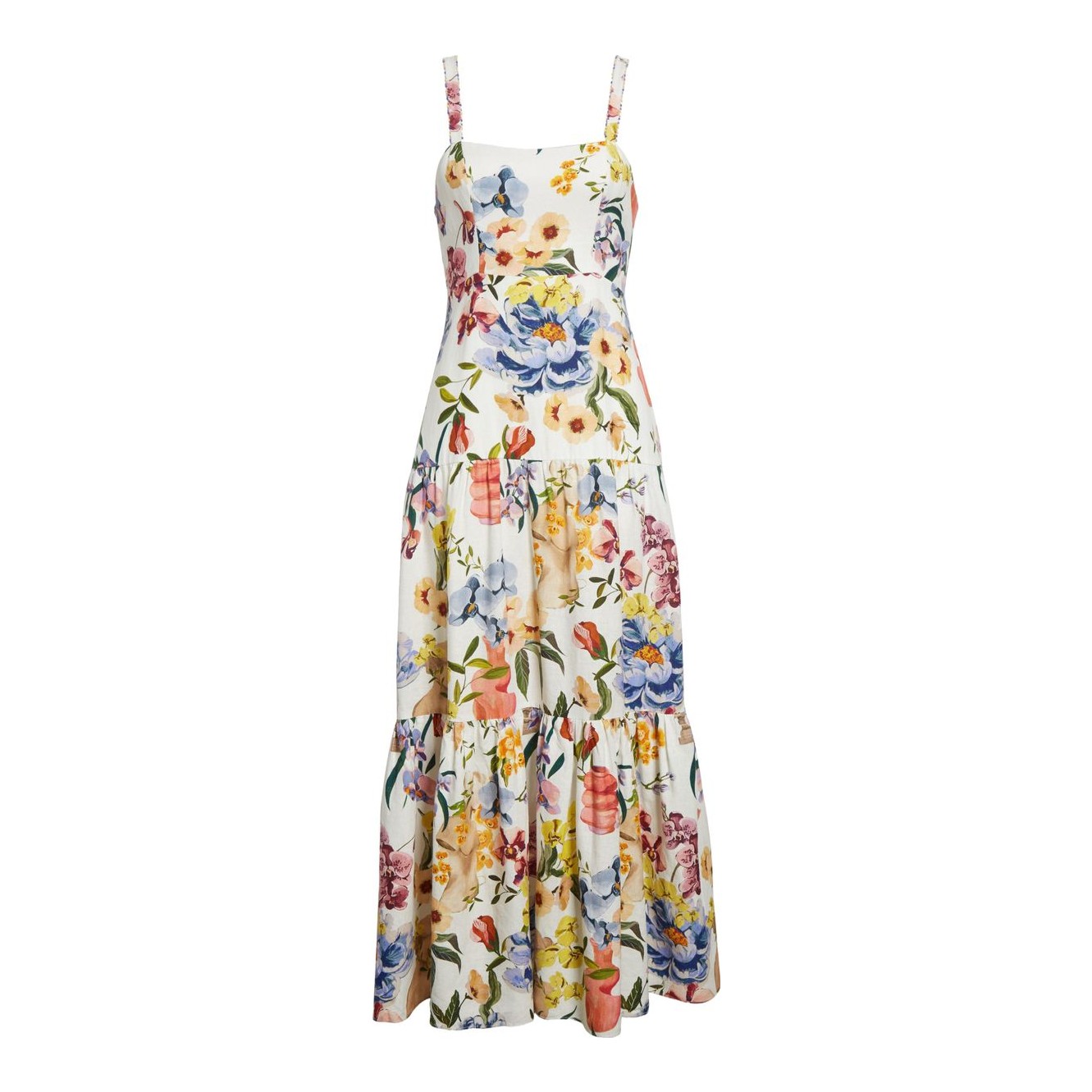 English Factory | Print Empire Waist Maxi Dress