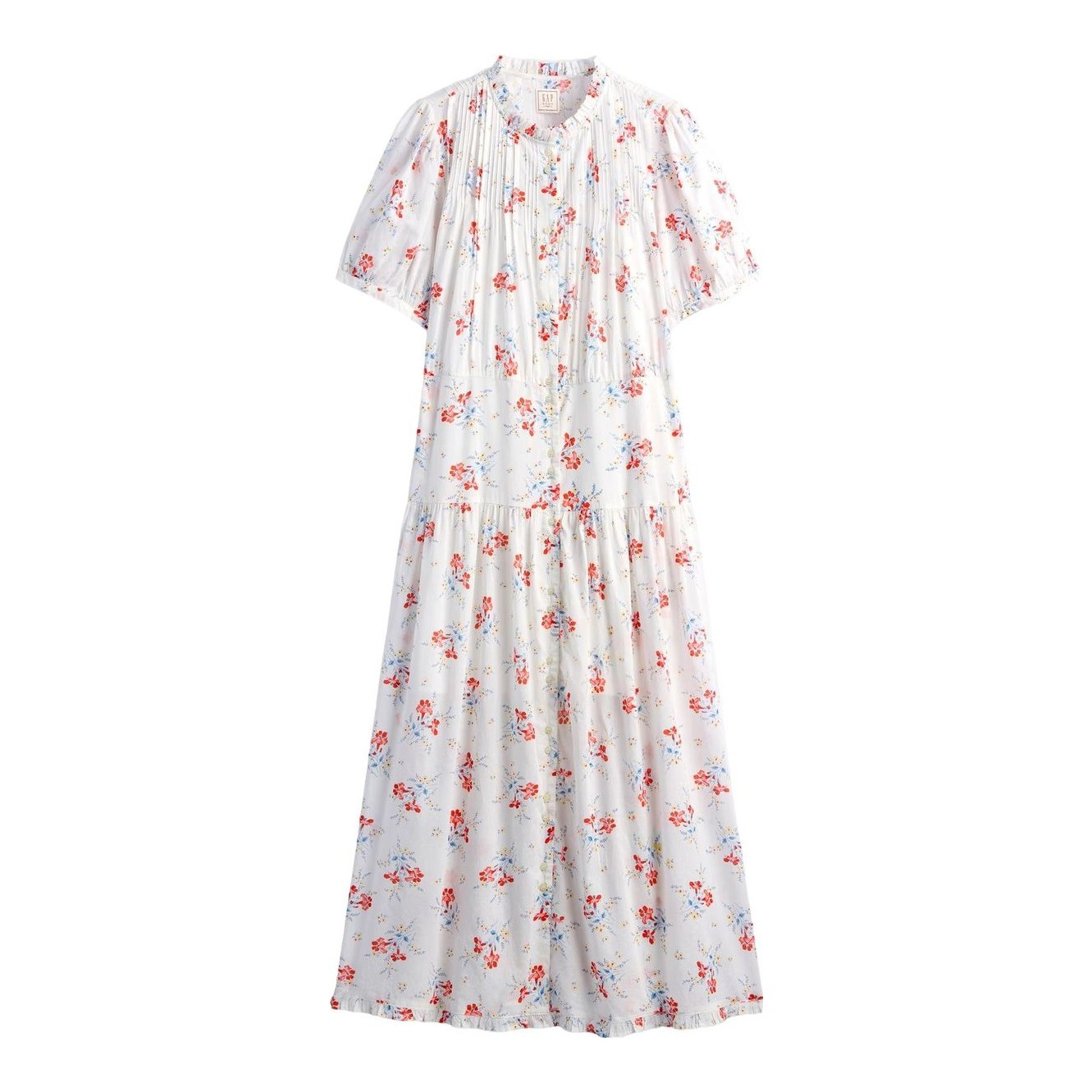 GAP | GAP  DEN 100% Linen Gingham Midi Dress