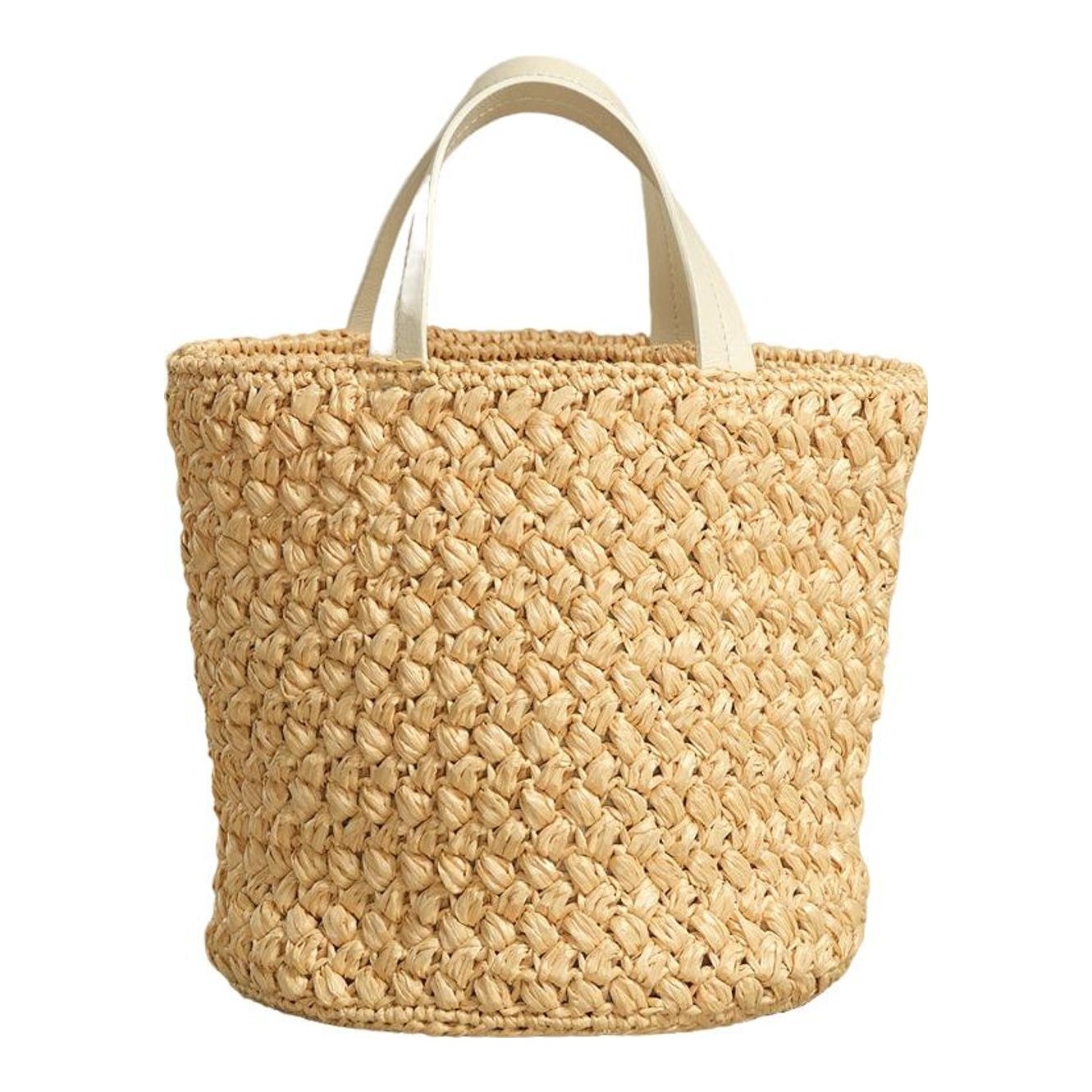 Jenni Kayne | Raffia Isla Bag Jenni Kayne Raffia Isla Bag Natural Woven Shoulder Bag display picture 1