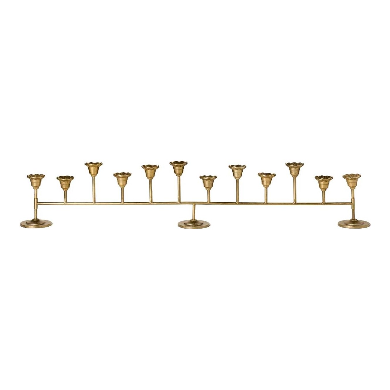 Hearth & Hand Scalloped Taper Candelabra - Thumbnail 2
