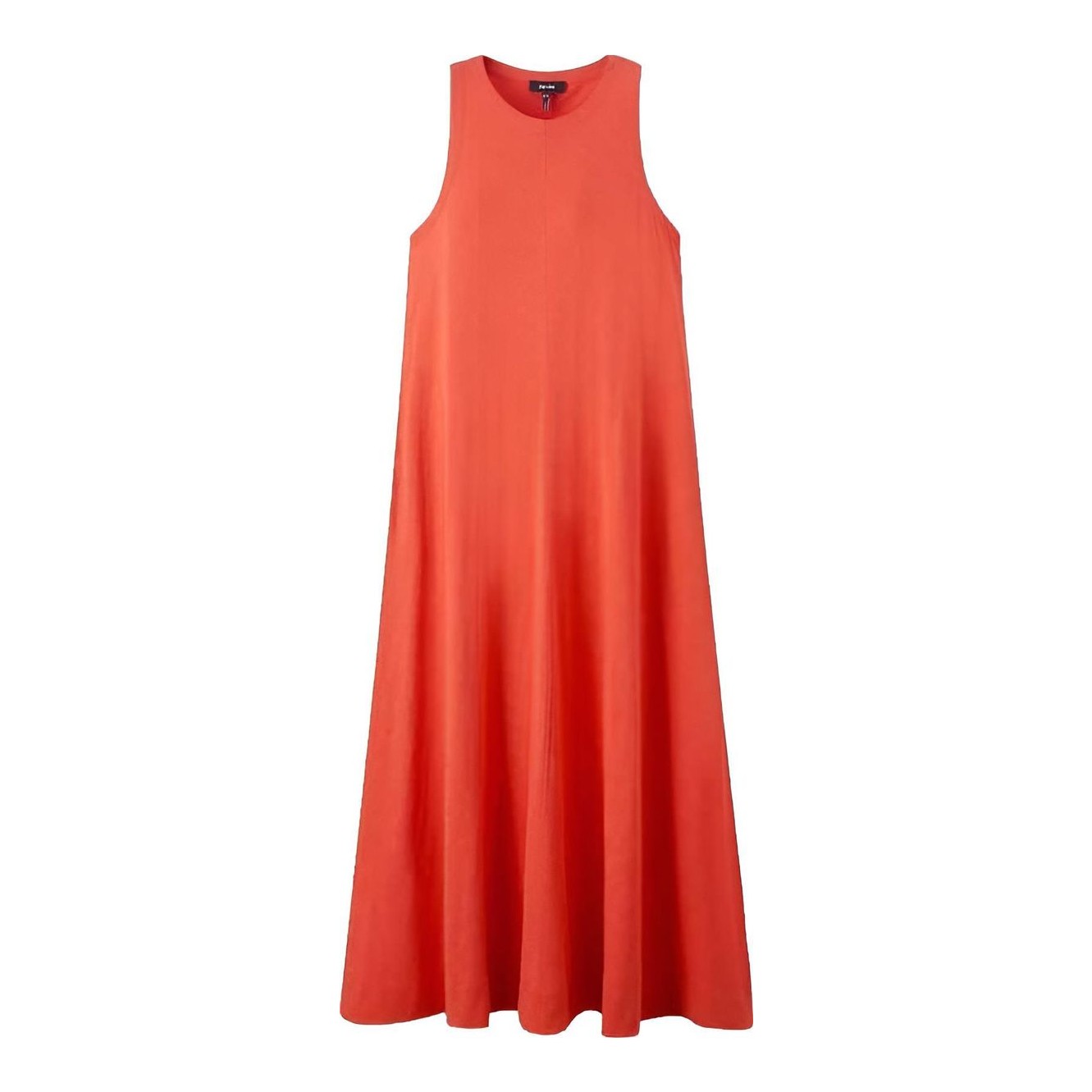 COS | Elasticated-Hem Linen Maxi Dress