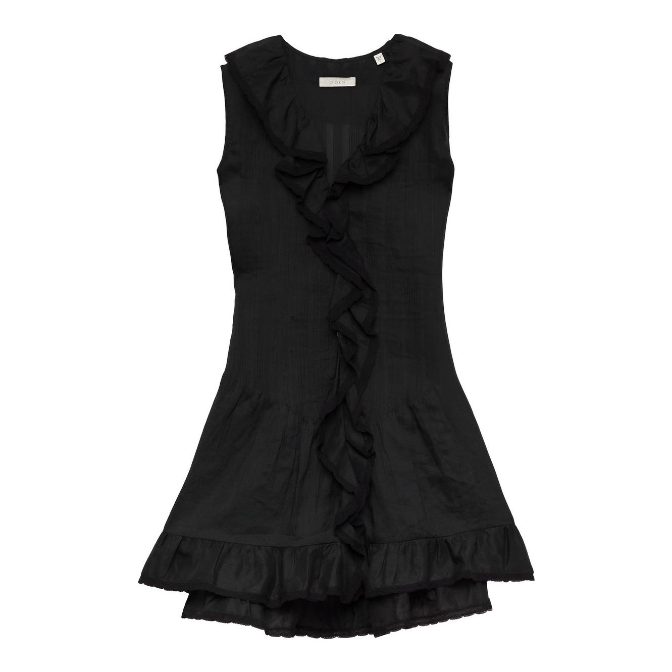 chinese dress ladies Dainty Romantic Linen Mini Dress White