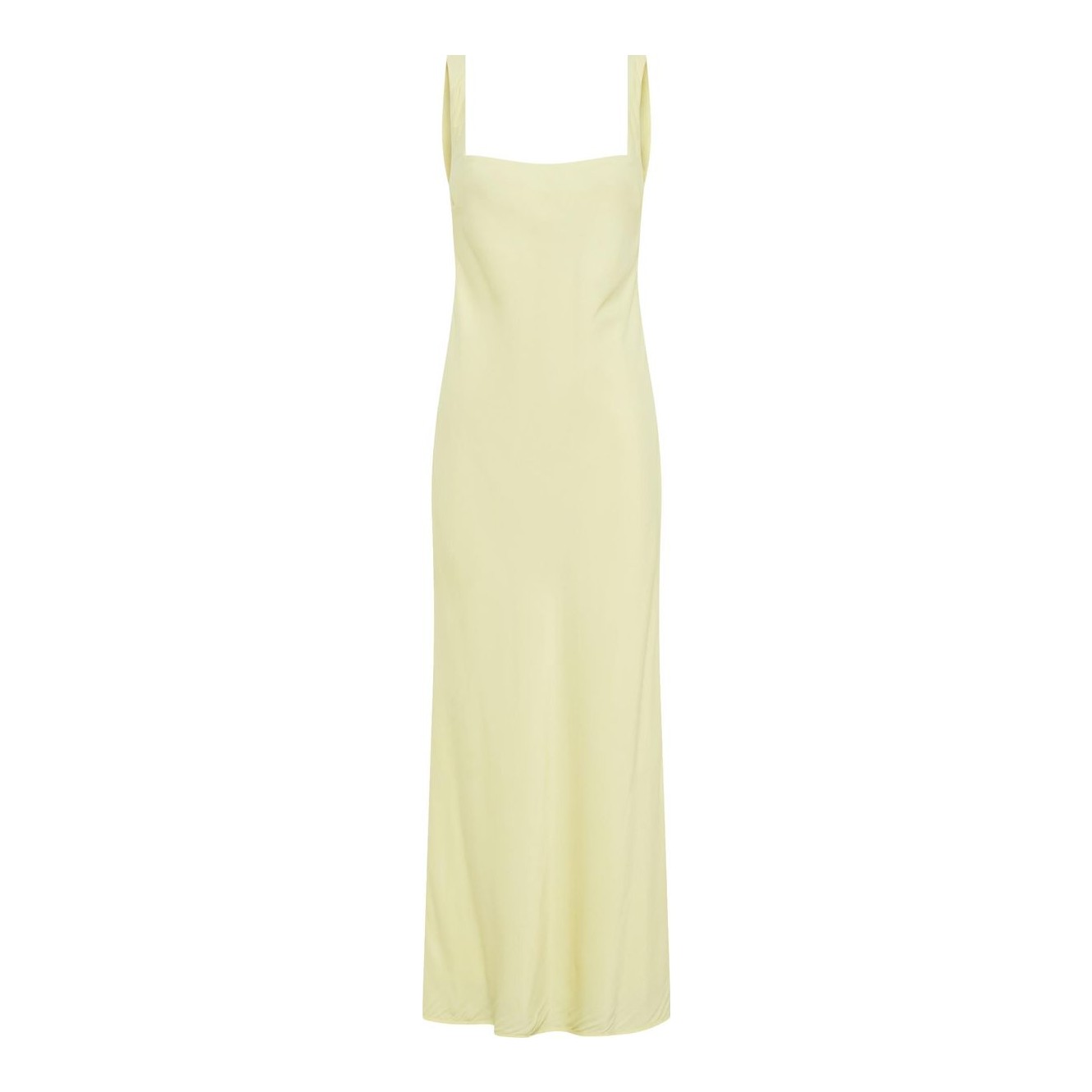 chinese dress ladies Ensley Satin Maxi Dress - Light Yellow main image 1