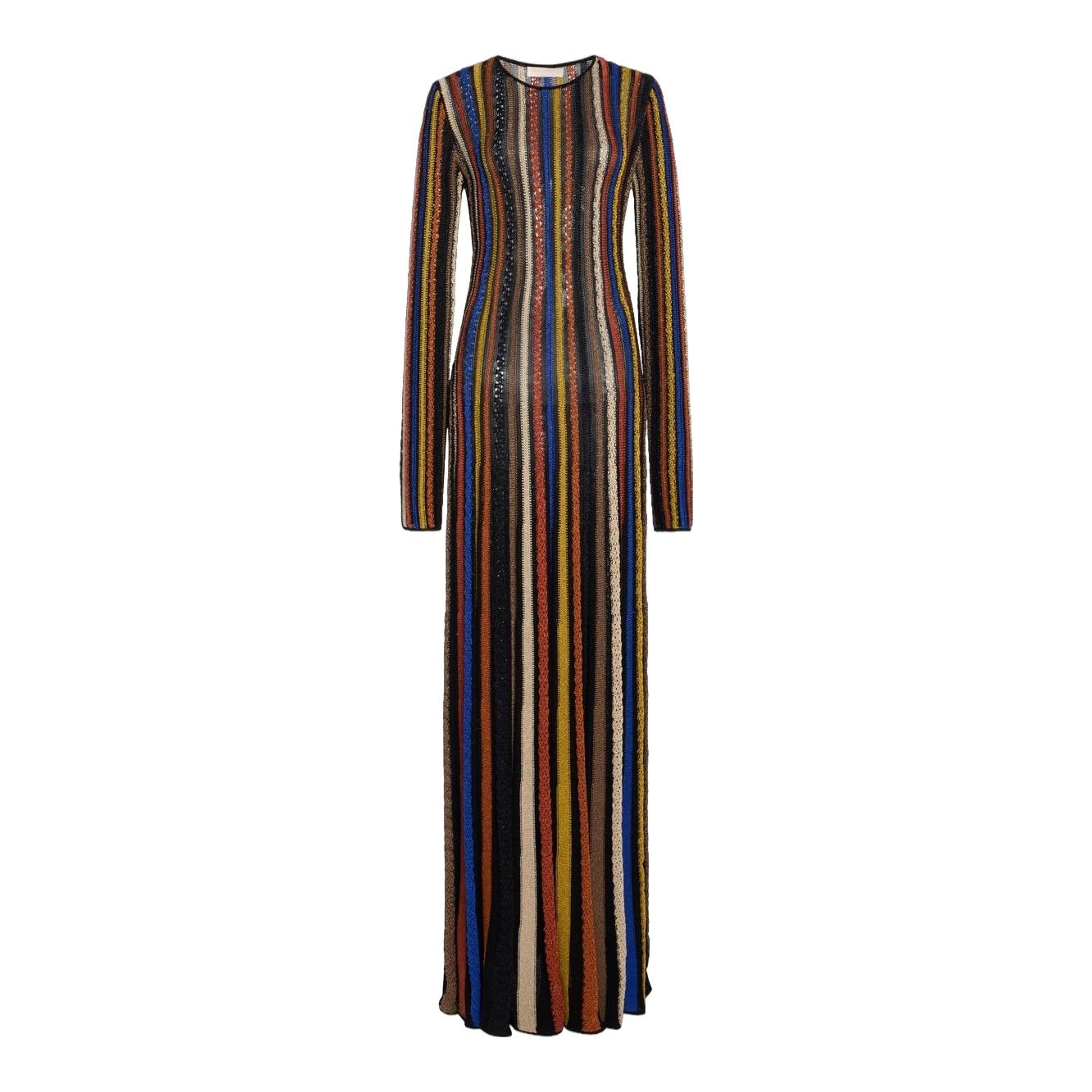 chinese dress ladies Allure maxi dress – Line & Dot main image 1