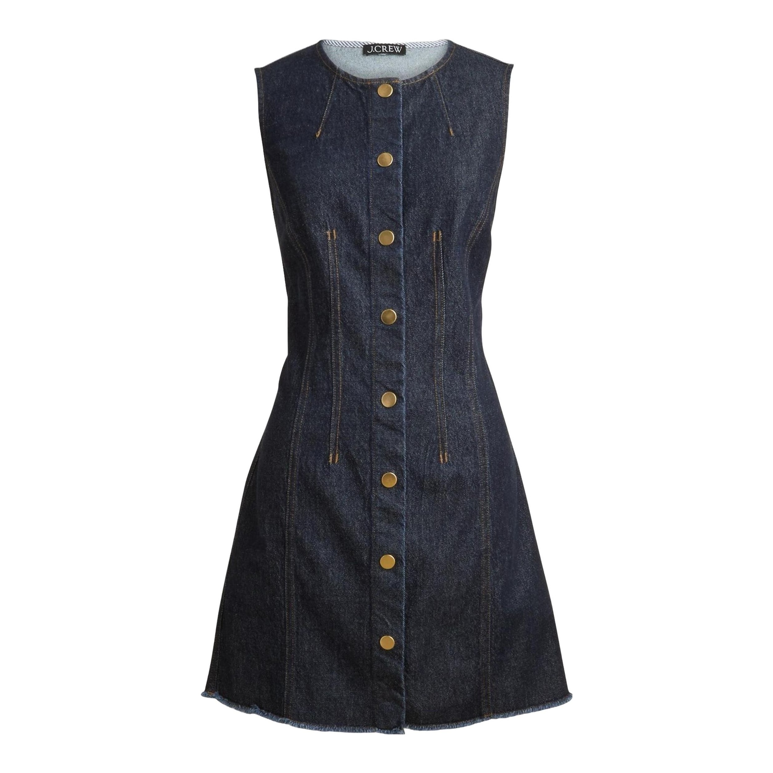 citron denim mini dress reformation Reformation Citron Denim Mini Dress