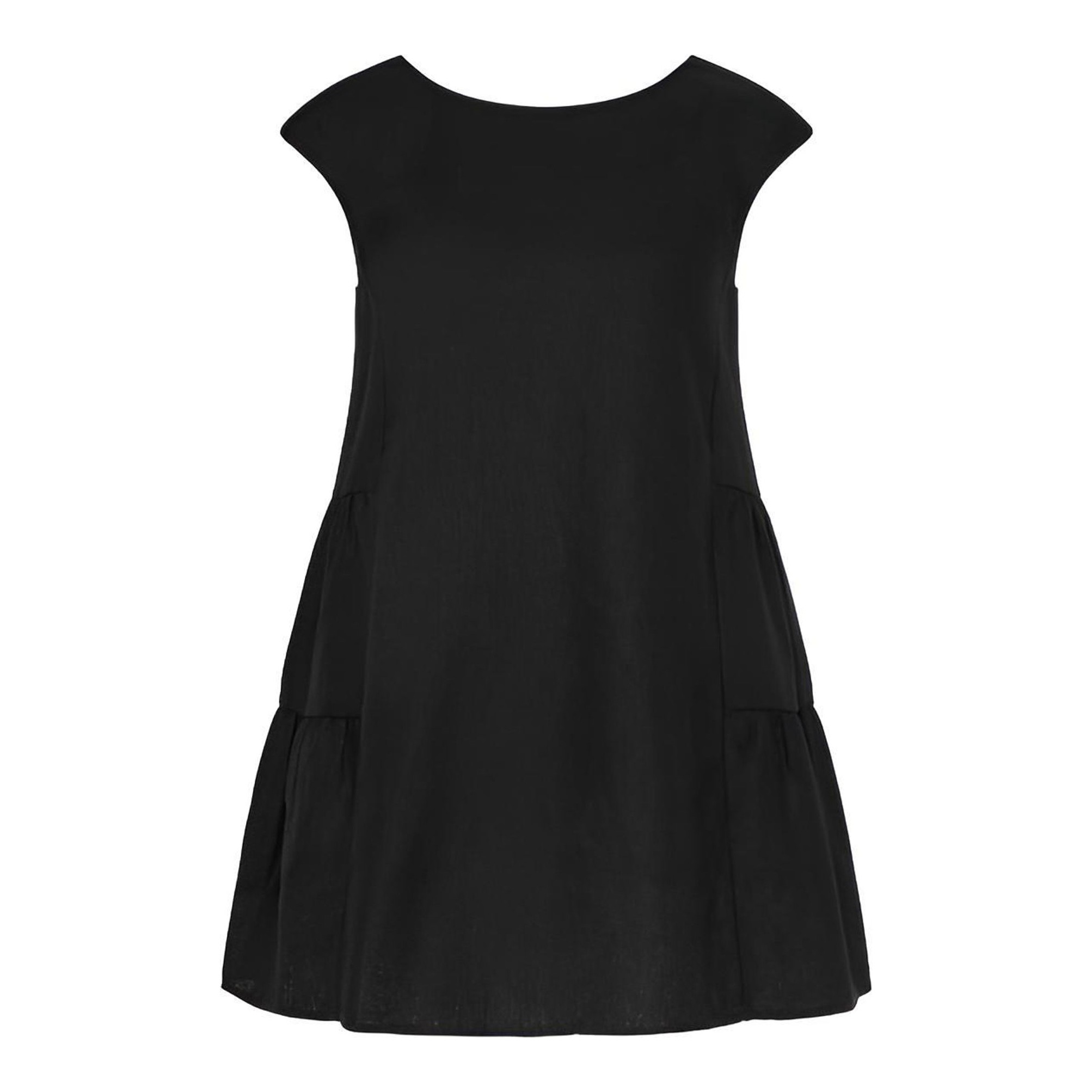 matteau crepe mini shift dress Crepe Mini Shift Dress - Black