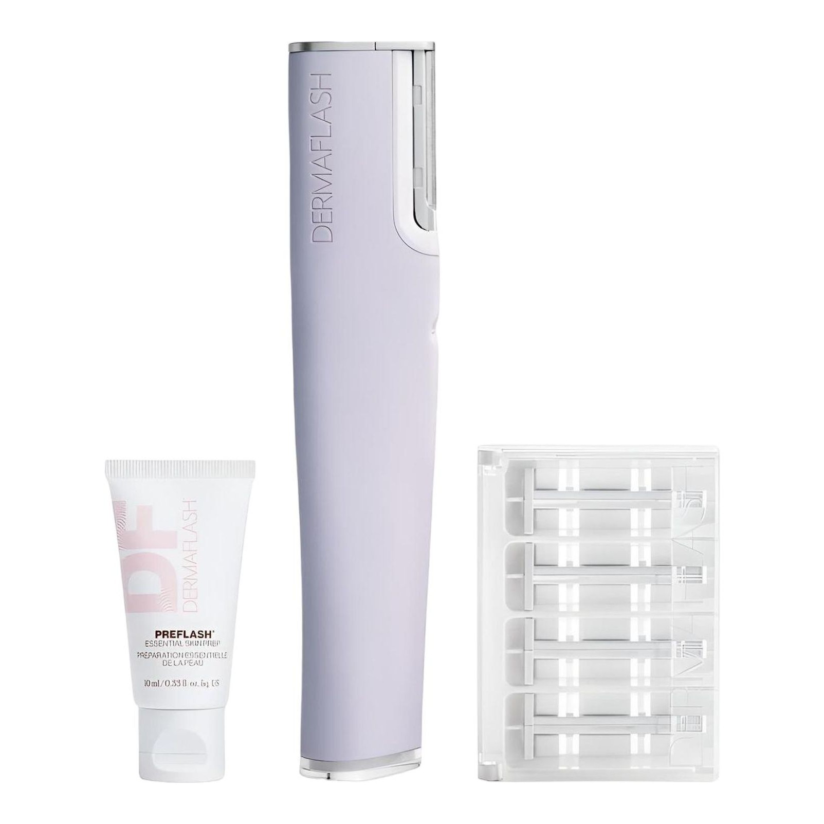 LUXE + Advanced Sonic Dermaplaning & Peach Fuzz Removal Set