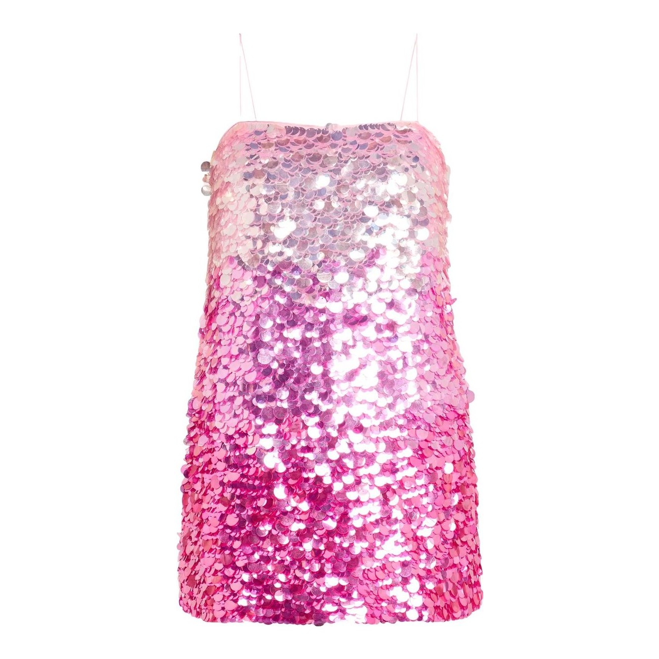 strapless open back dress Windson Mini Dress in Heavenly Pink by LoveShackFancy – Cattivo main image 0