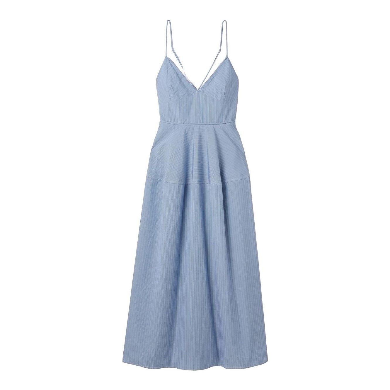 cut out off shoulder dress Stand Out Scuba Front Ribbon Mini Cutout Dress Light Blue / Large
