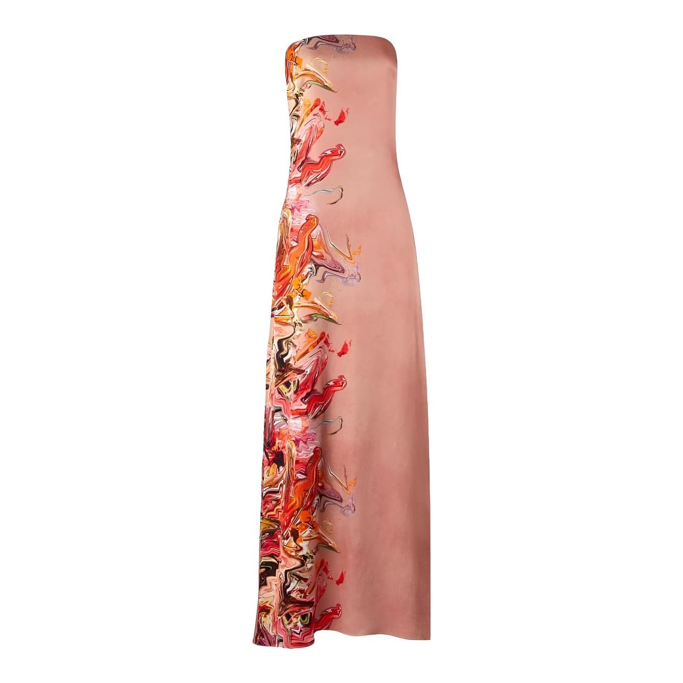 silvia tcherassi daniela halter maxi dress Silvia Tcherassi | Dresses | New Silvia Tcherassi Womens Daniela Dress In  Canary Pink Stripes