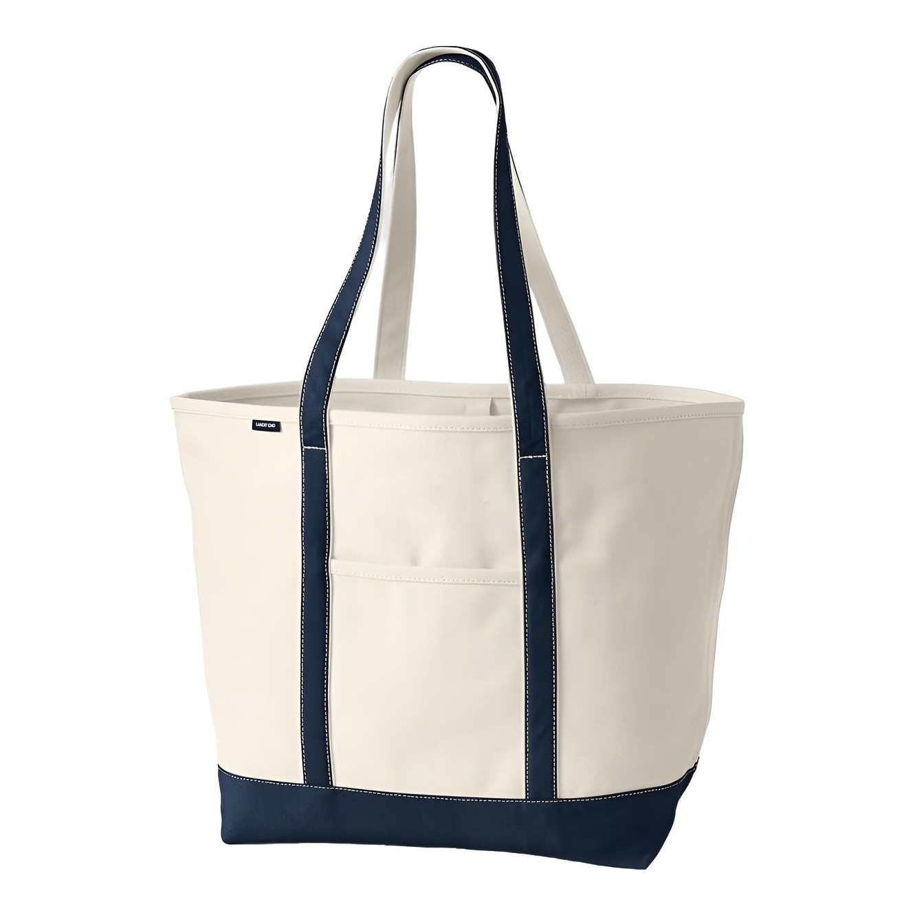LANDS' END - Open Top Canvas Tote Bag