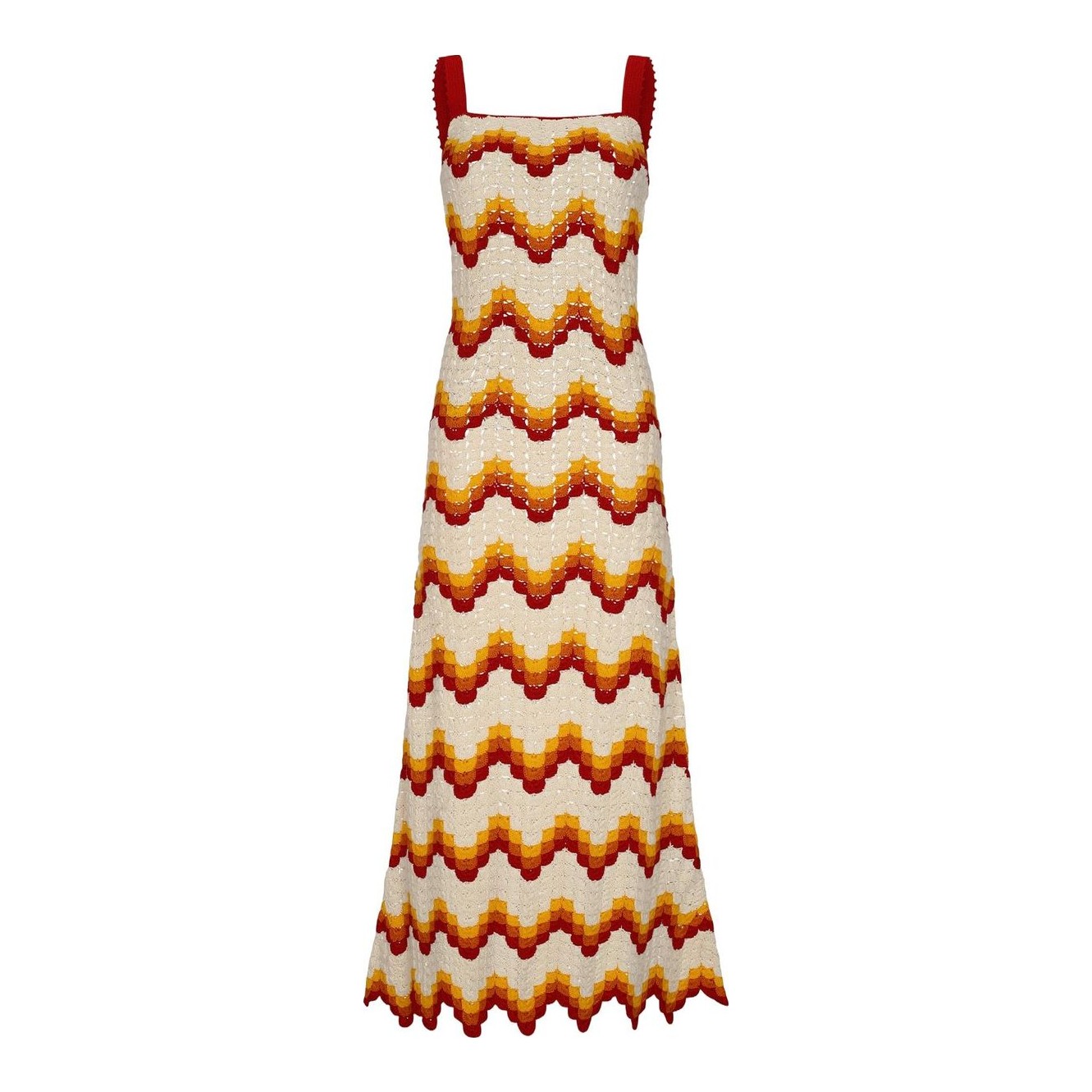 white christmas dresses SIMONMILLER Muro Crochet Dress | Island Multi | Size M main image 0