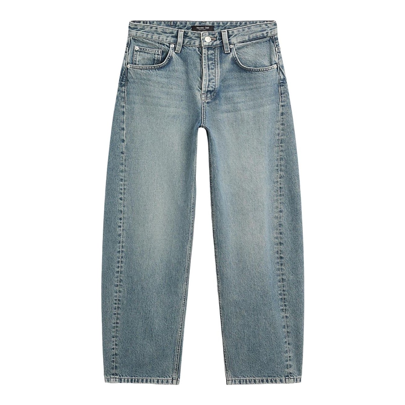 Zara | Balloon Fit Pleated Jeans