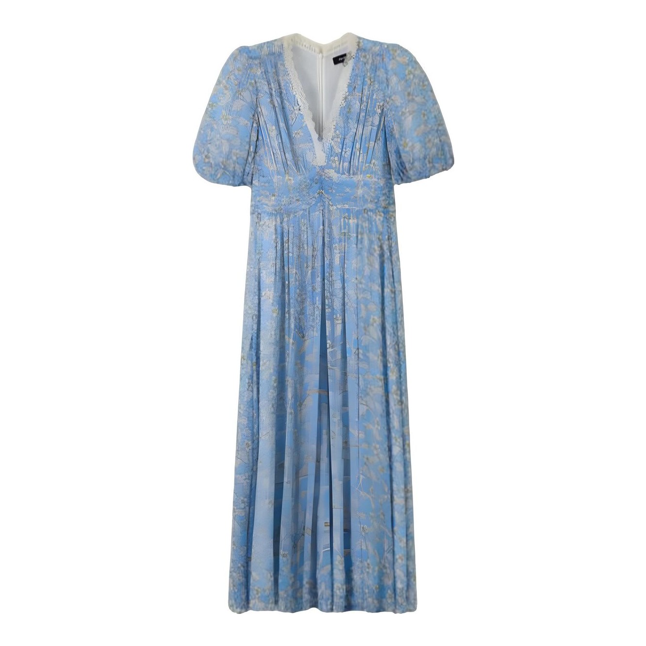 ME+EM | Graphic Floral Lace Maxi Dress