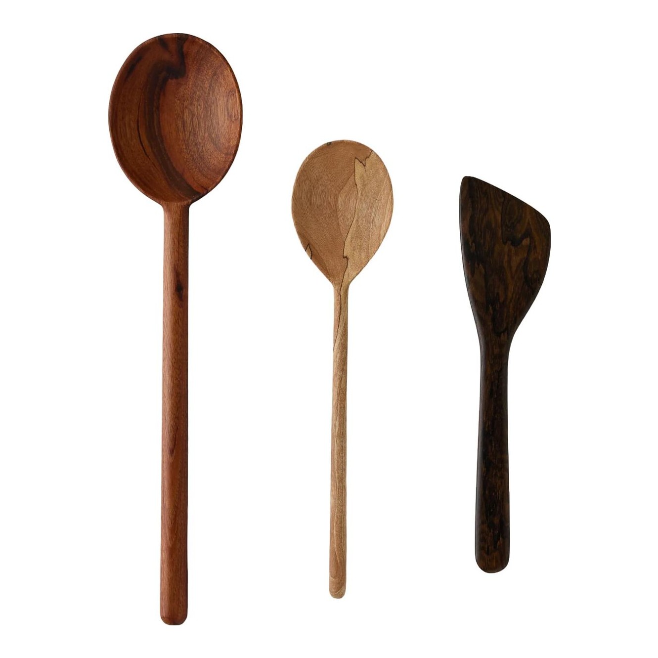 Itza Wood — Handcarved Kitchen Utensil Set