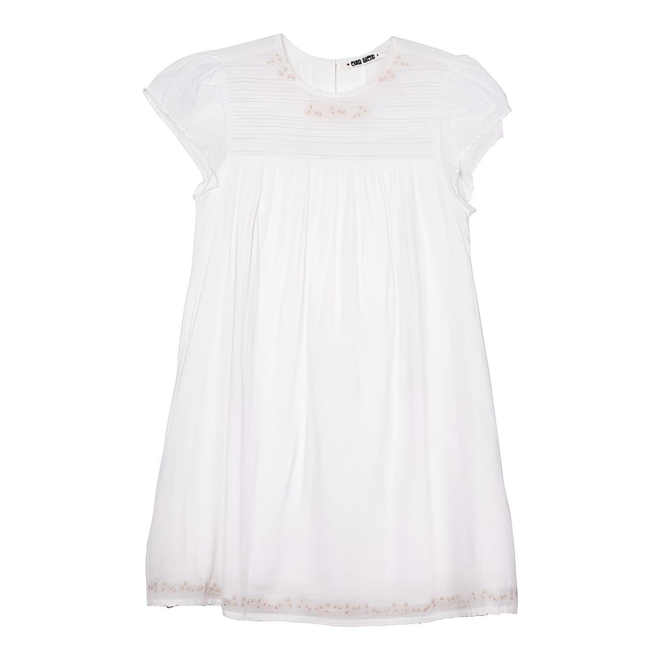 chinese dress ladies Natasha Lace Long Sleeve Feather Mini Dress