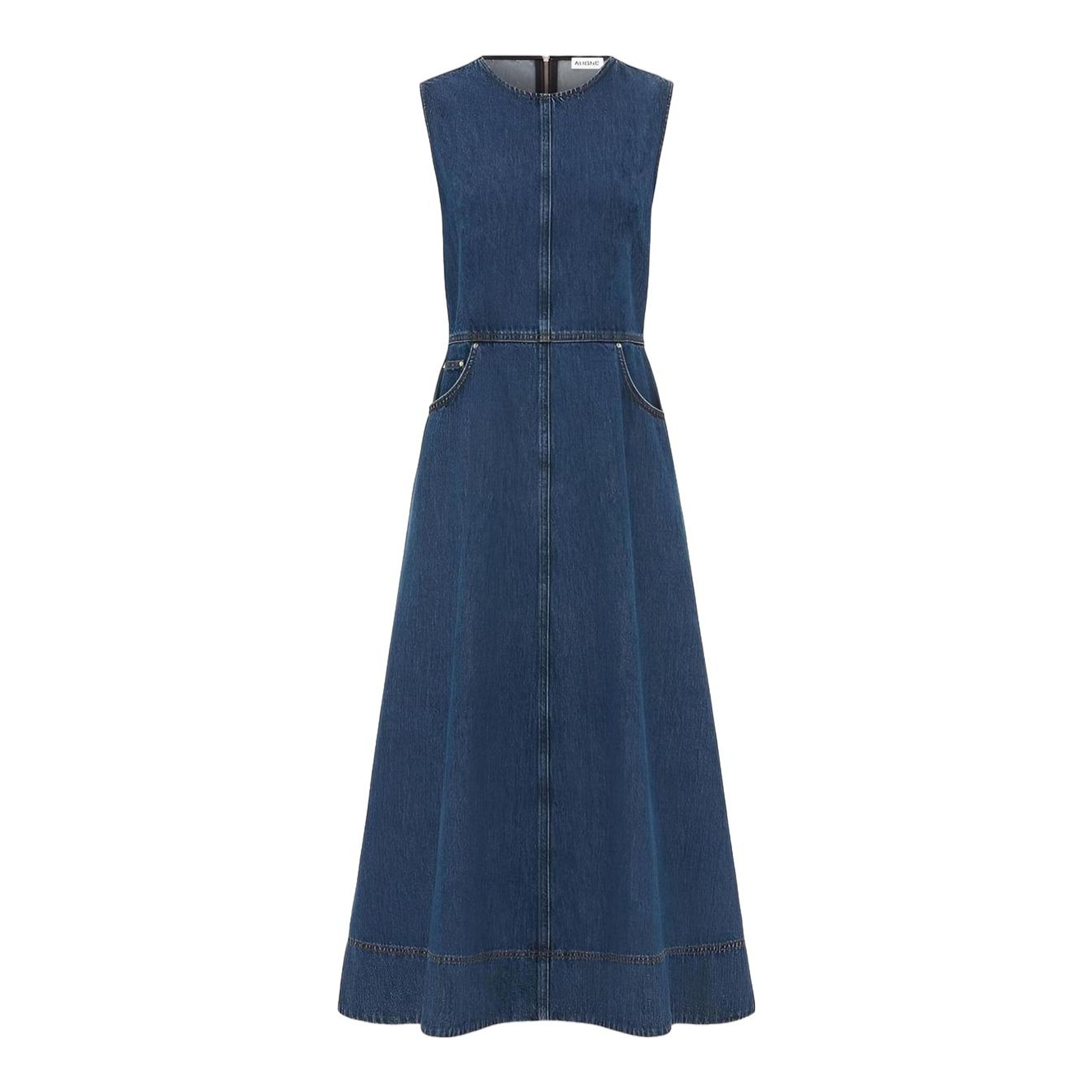 ALIGNE | Waterlilly Denim Maxi Dress