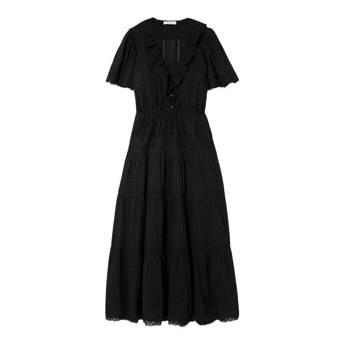 Reformation | Zebrina Tiered Midi Dress
